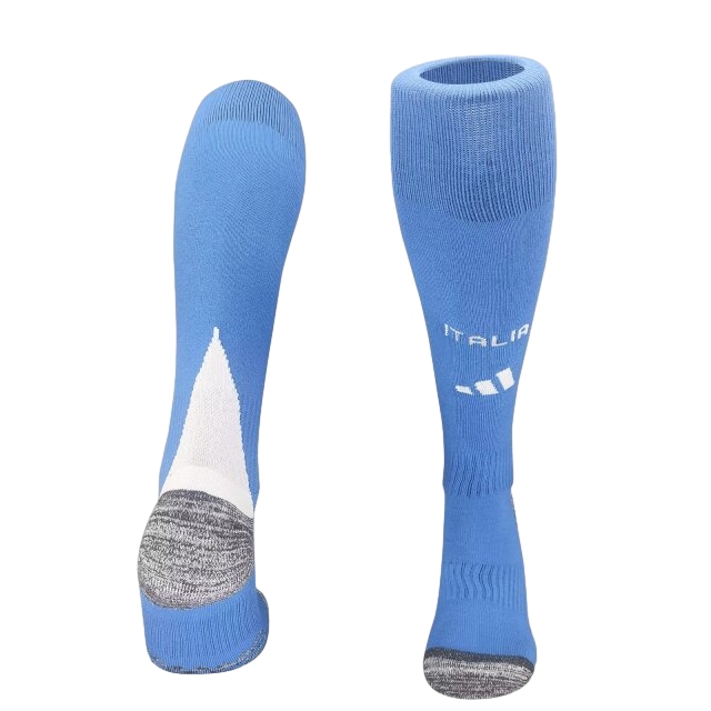 Italy 2024 Home Socks - Blue - ManixJersey