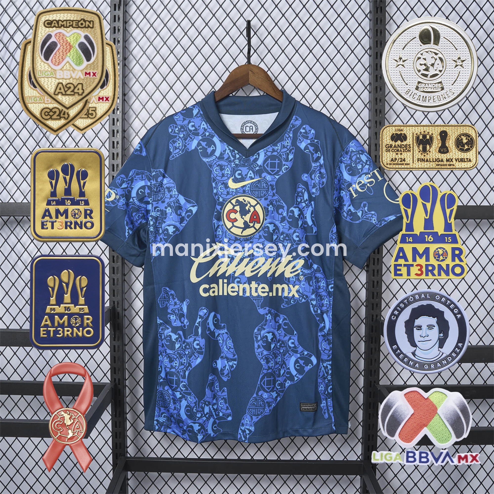 【NEW】Club América 24-25 Away Jersey - Fans Version - ManixJersey