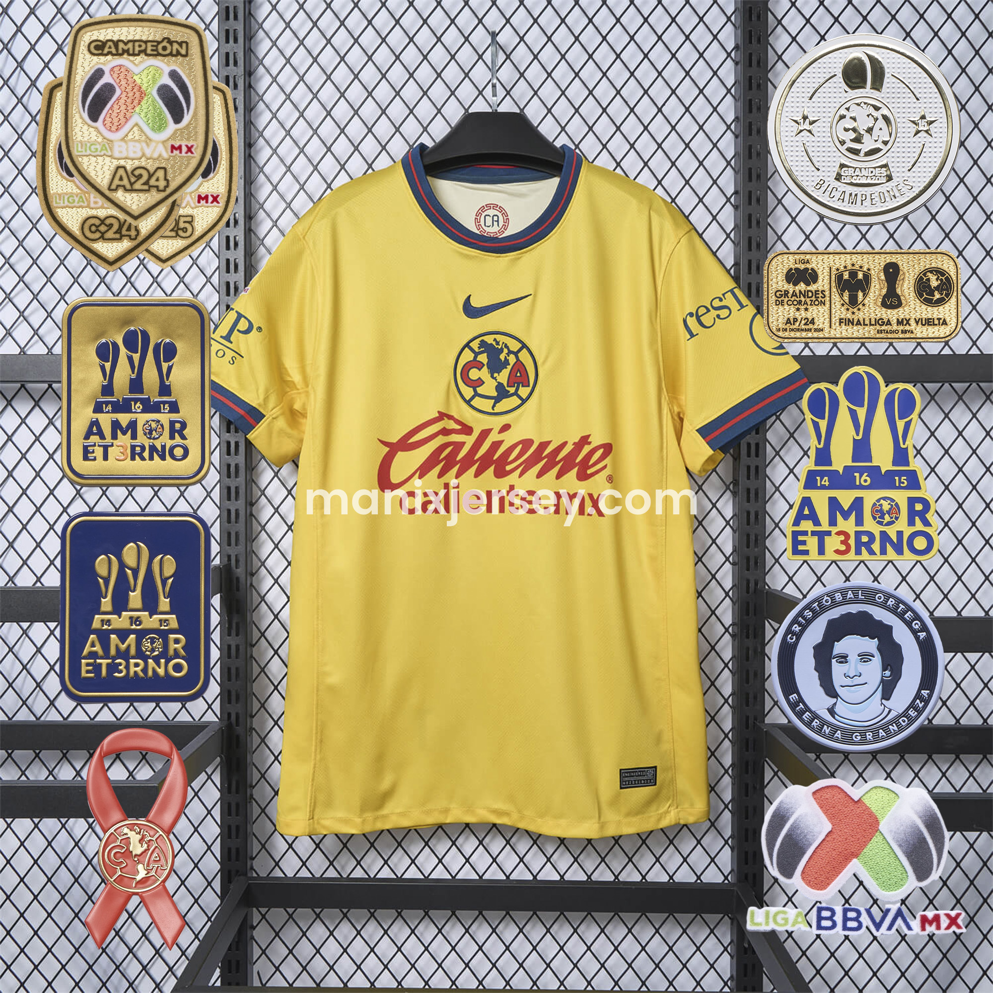 Club América 24-25 Home Jersey - Fans Version - ManixJersey