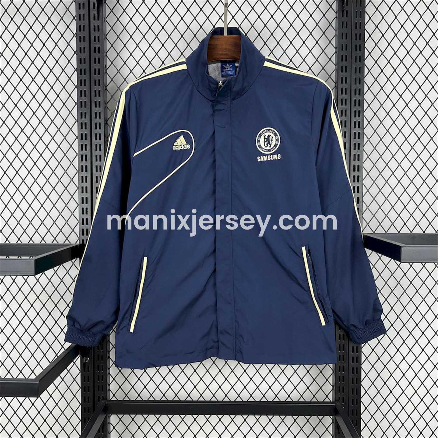 Retro C.H.E.L.S.E.A 2012-13 Player Windbreaker - Blue - ManixJersey