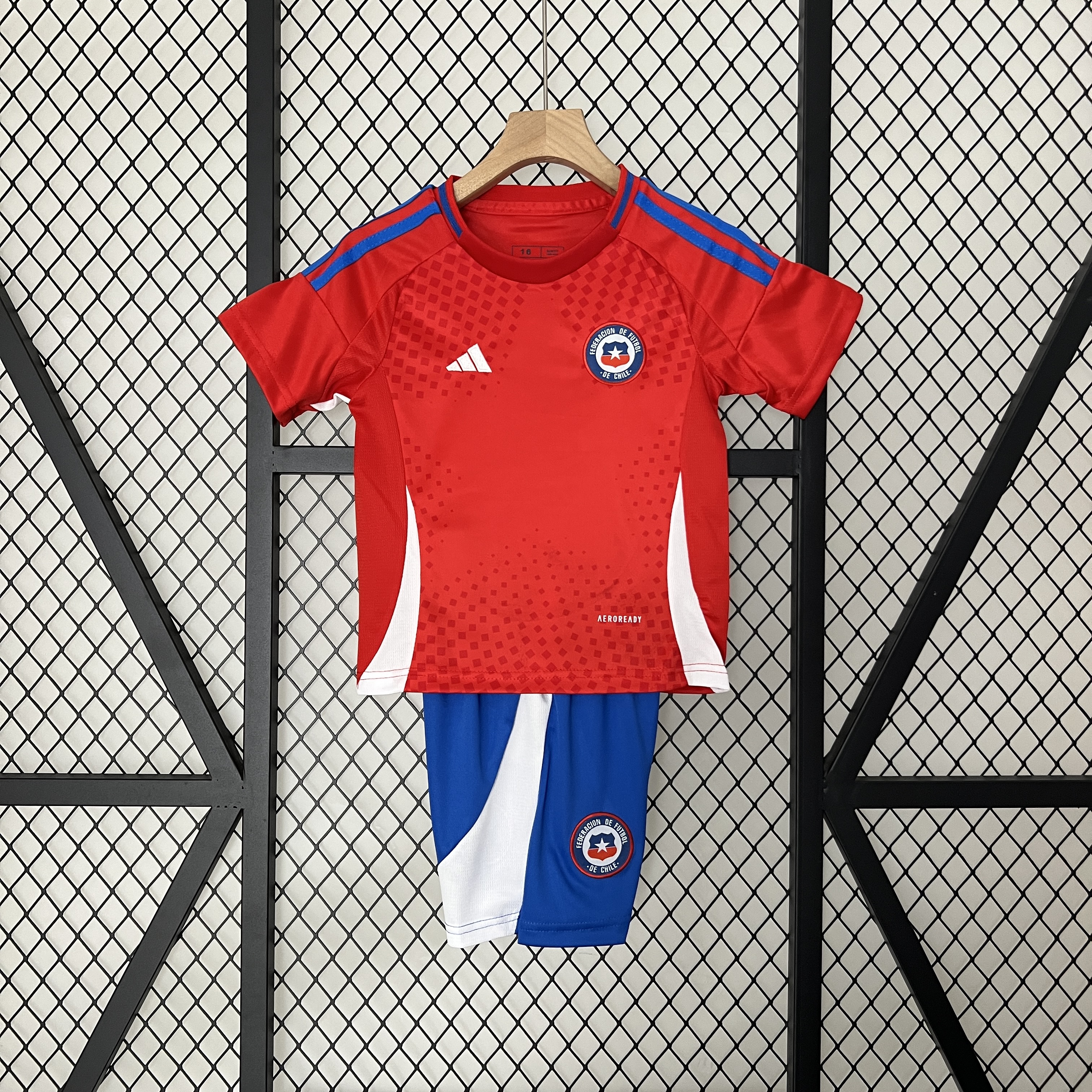 Chile 2024 Home Stadium Kids Kit - ManixJersey