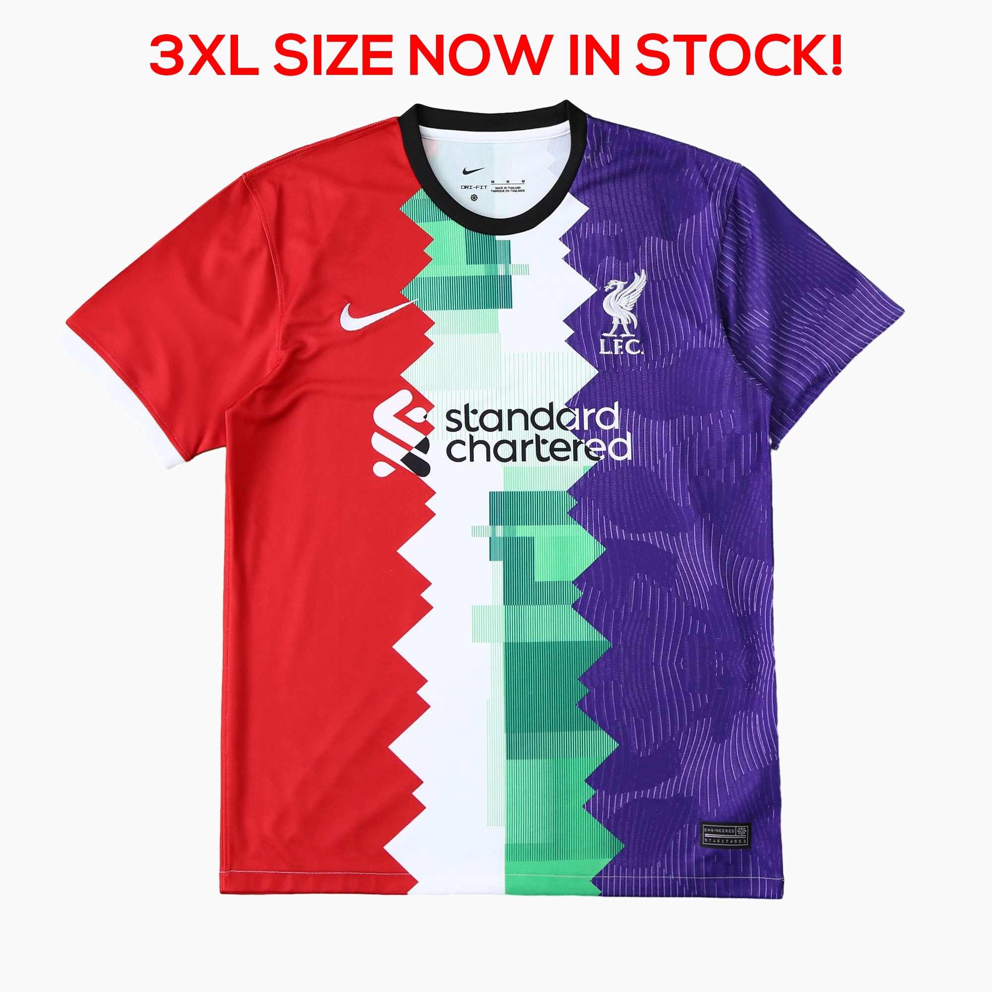 Liver.pool 23-24 Tricolor Special Edition Jersey - Fans Version - ManixJersey