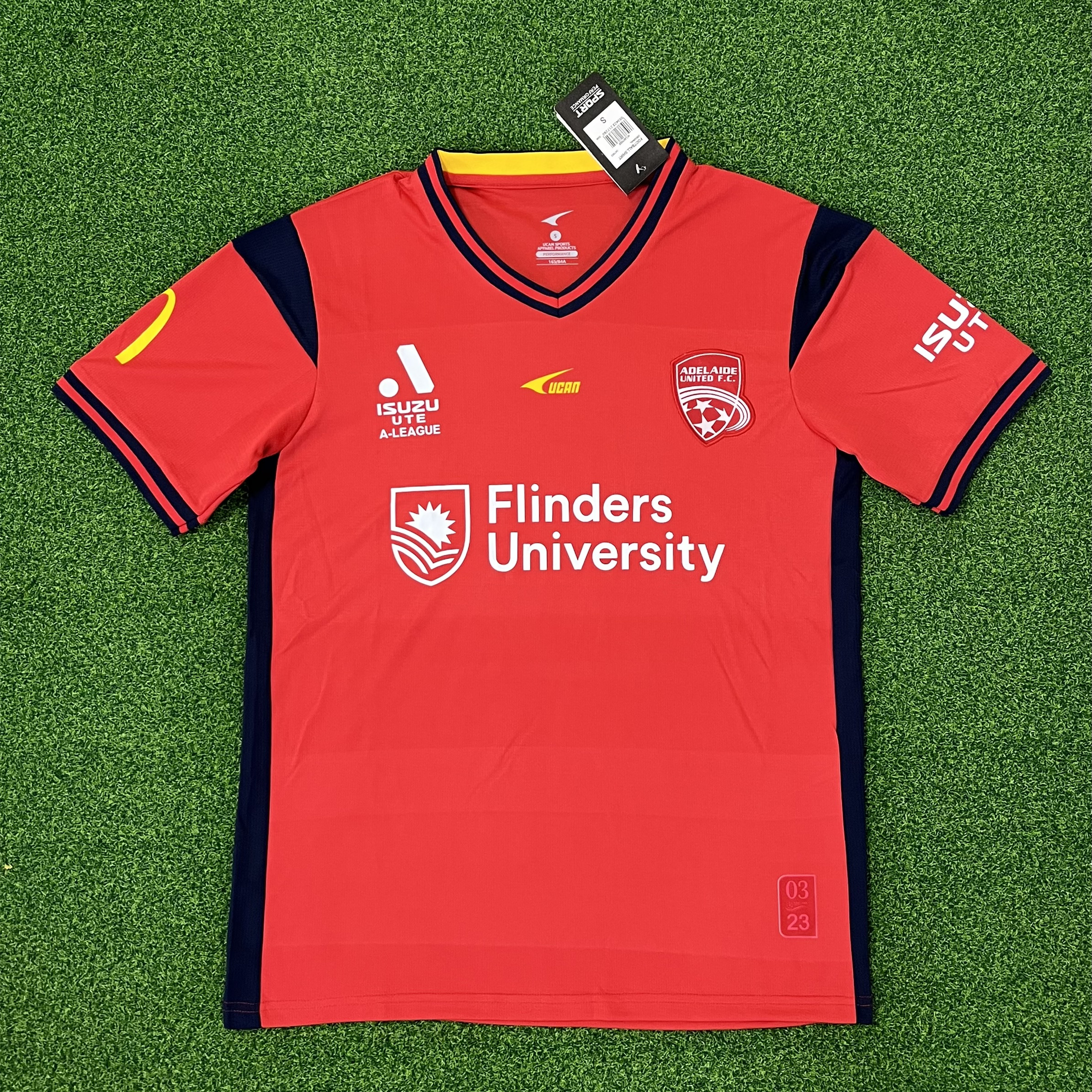 Adelaide United 23-24 Home Stadium Jersey - Fans Version - ManixJersey