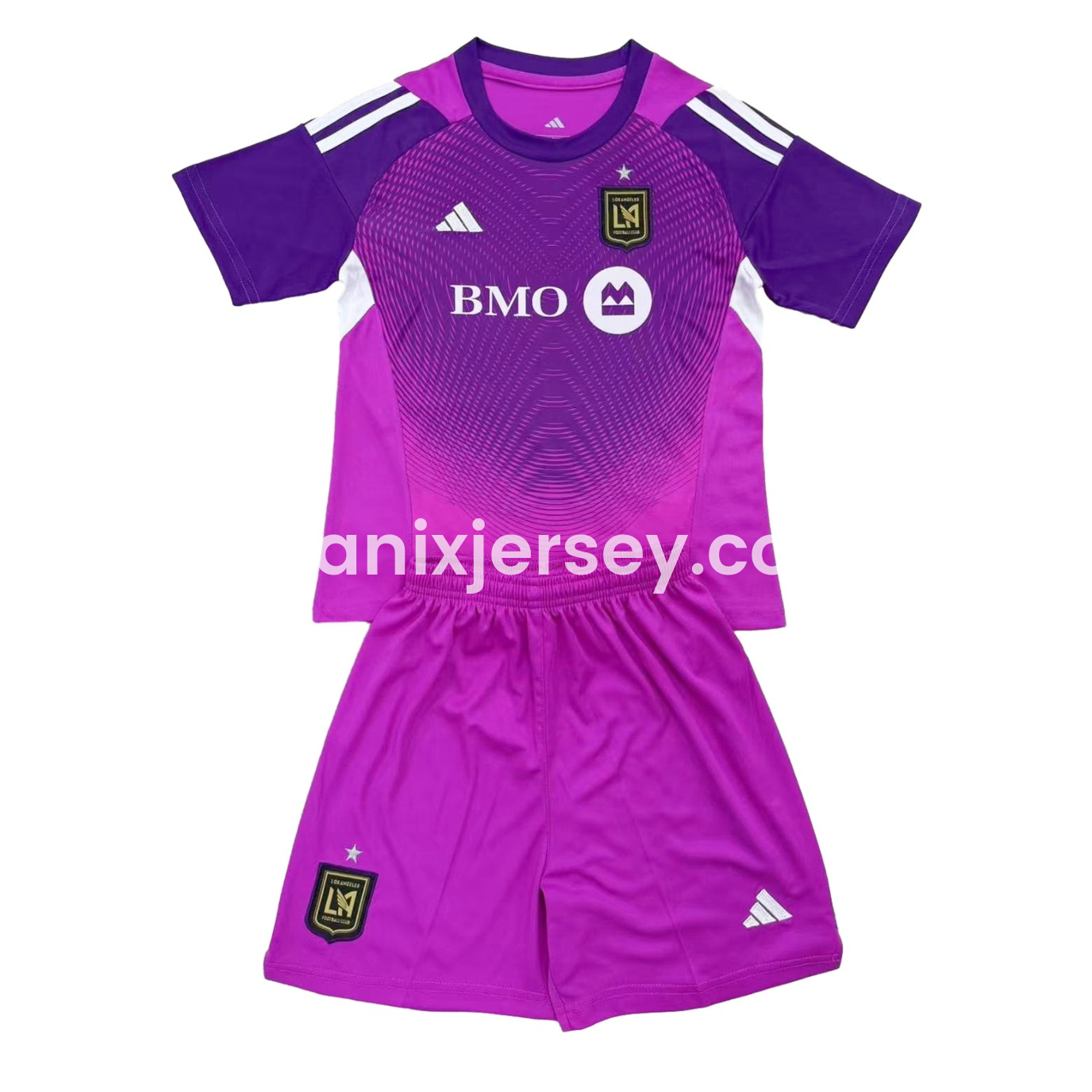 Los Angeles FC 2025 Purple Goalkeeper Men's Adult Jersey Set - Fans Version - ManixJersey