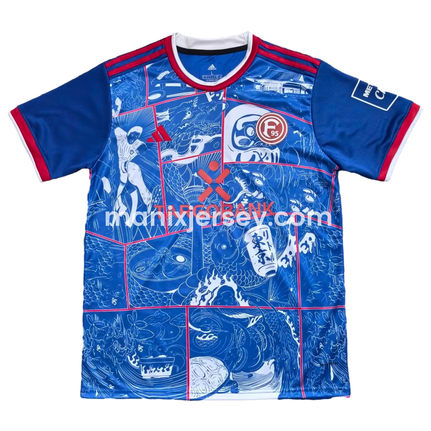 Fortuna Düsseldorf 24-25 Katana Blue Special Edition Jersey - Fans Version - ManixJersey