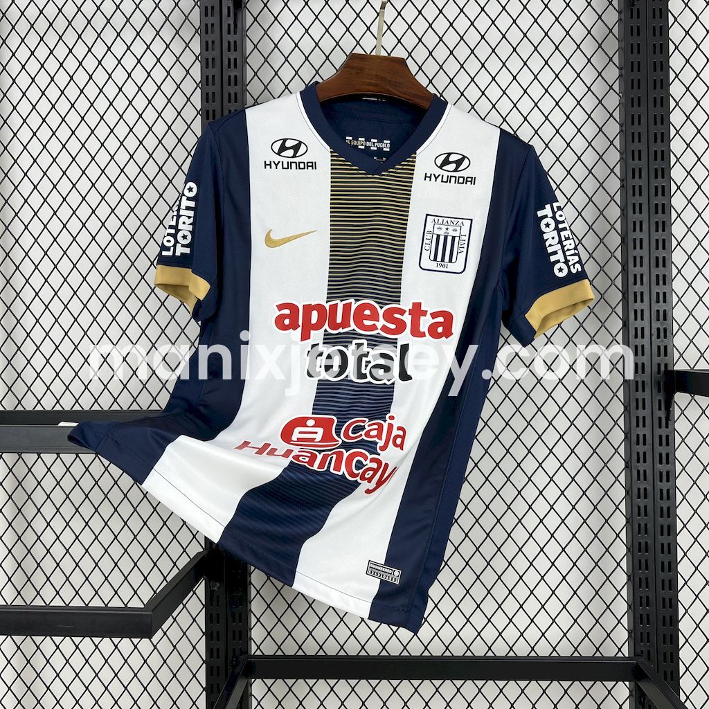 Alianza Lima 25-26 Home Jersey - Fans Version - ManixJersey