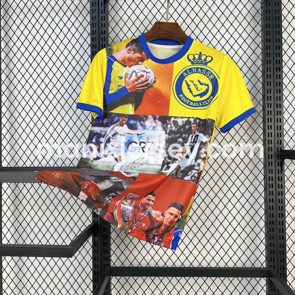 Cristiano Ronaldo Career Commemorative Moments Jigsaw Puzzle Jersey - Fans Version - Real Madrid Manchester United Juventus Portugal Al Nassr - ManixJersey