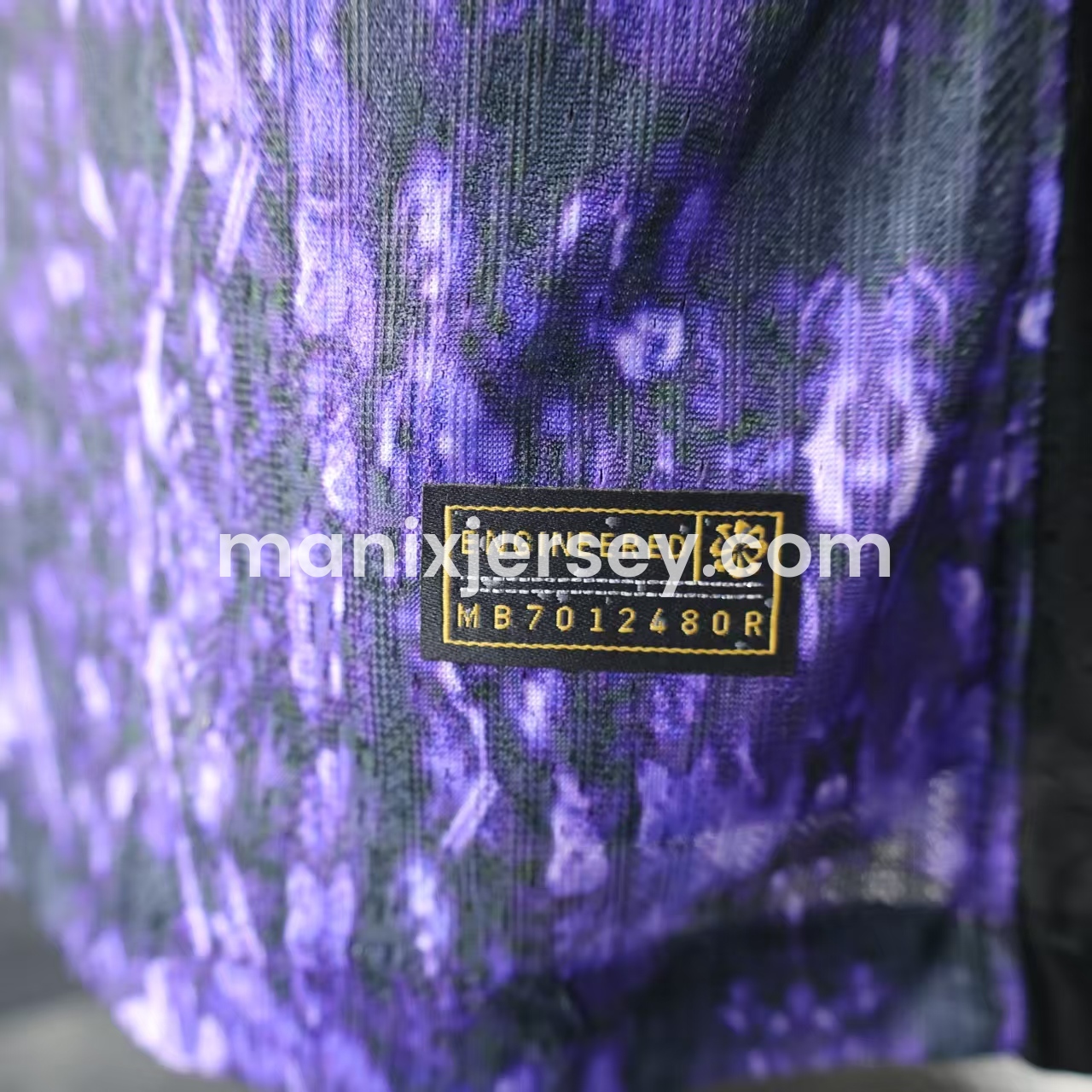 B.A.R.S.A 25-26 Purple Rock Pattern Jersey - Player Version - ManixJersey