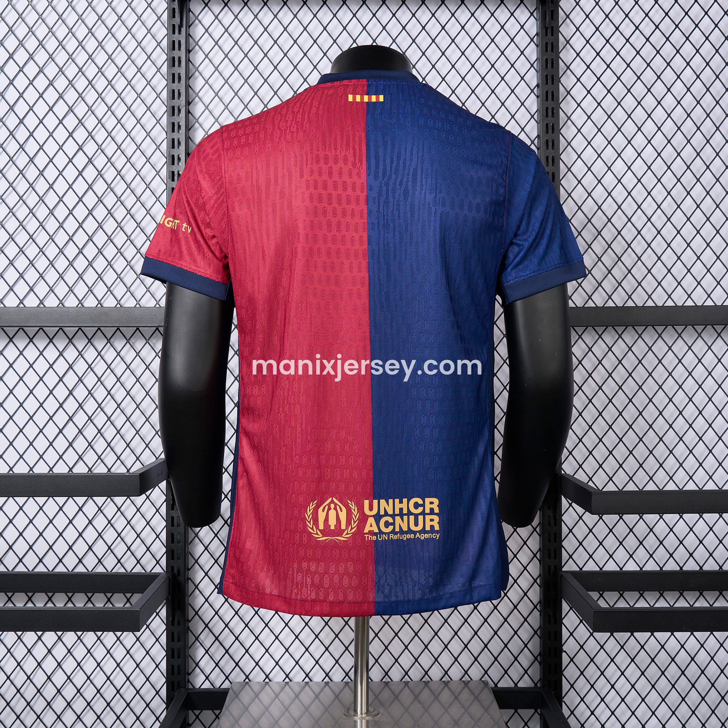 【Copa del Rey Patch Set】B.A.R.S.A 24-25 Home Jersey - Player Version - ManixJersey