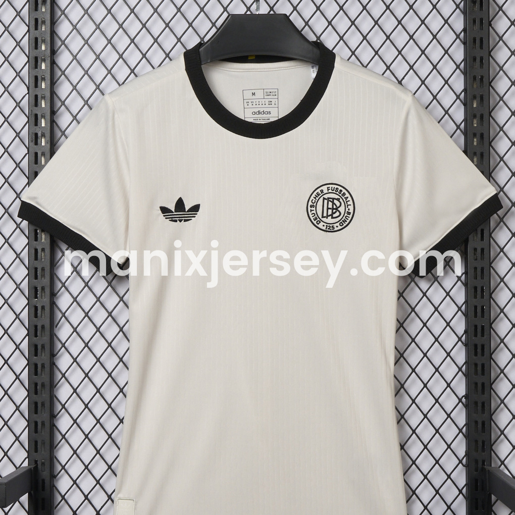 Women's Germany 2025 125-Year Anniversary Commemorative Edition Jersey - ManixJersey