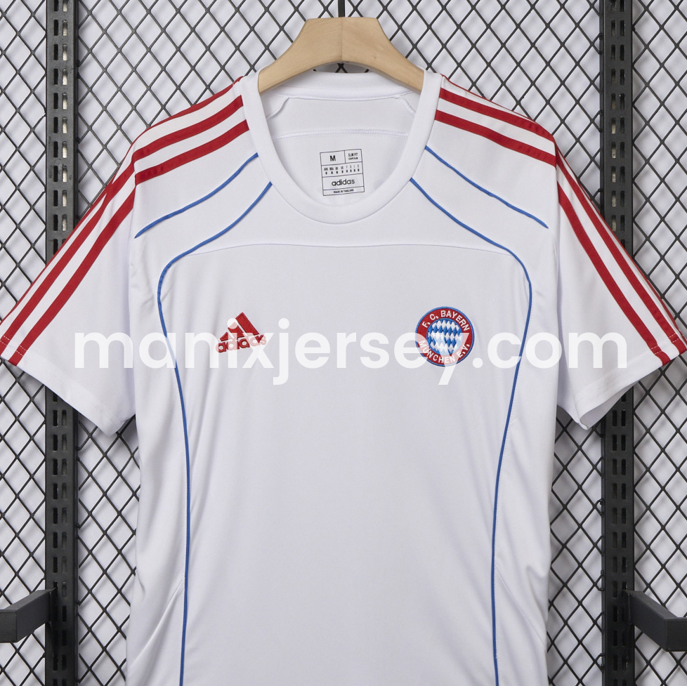 Bayern Munich 25-26 Urban Purist Throwback White Jersey - Fans Version - ManixJersey