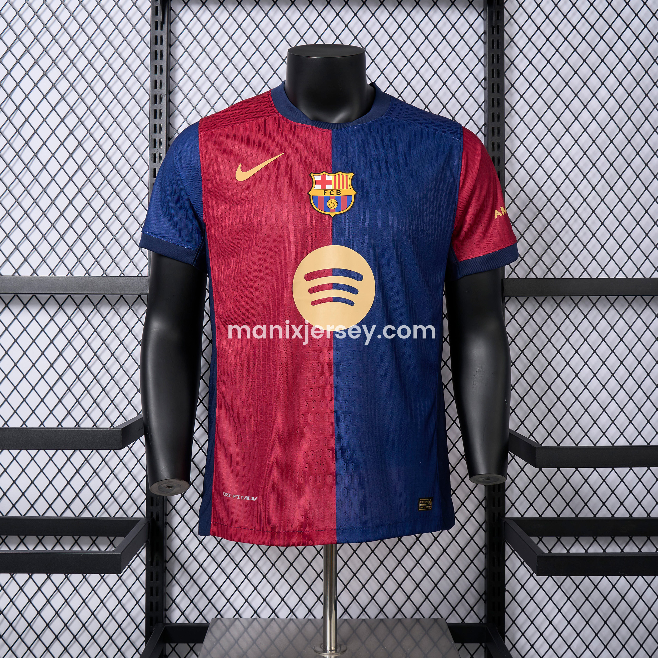 【Copa del Rey Patch Set】B.A.R.S.A 24-25 Home Jersey - Player Version - ManixJersey