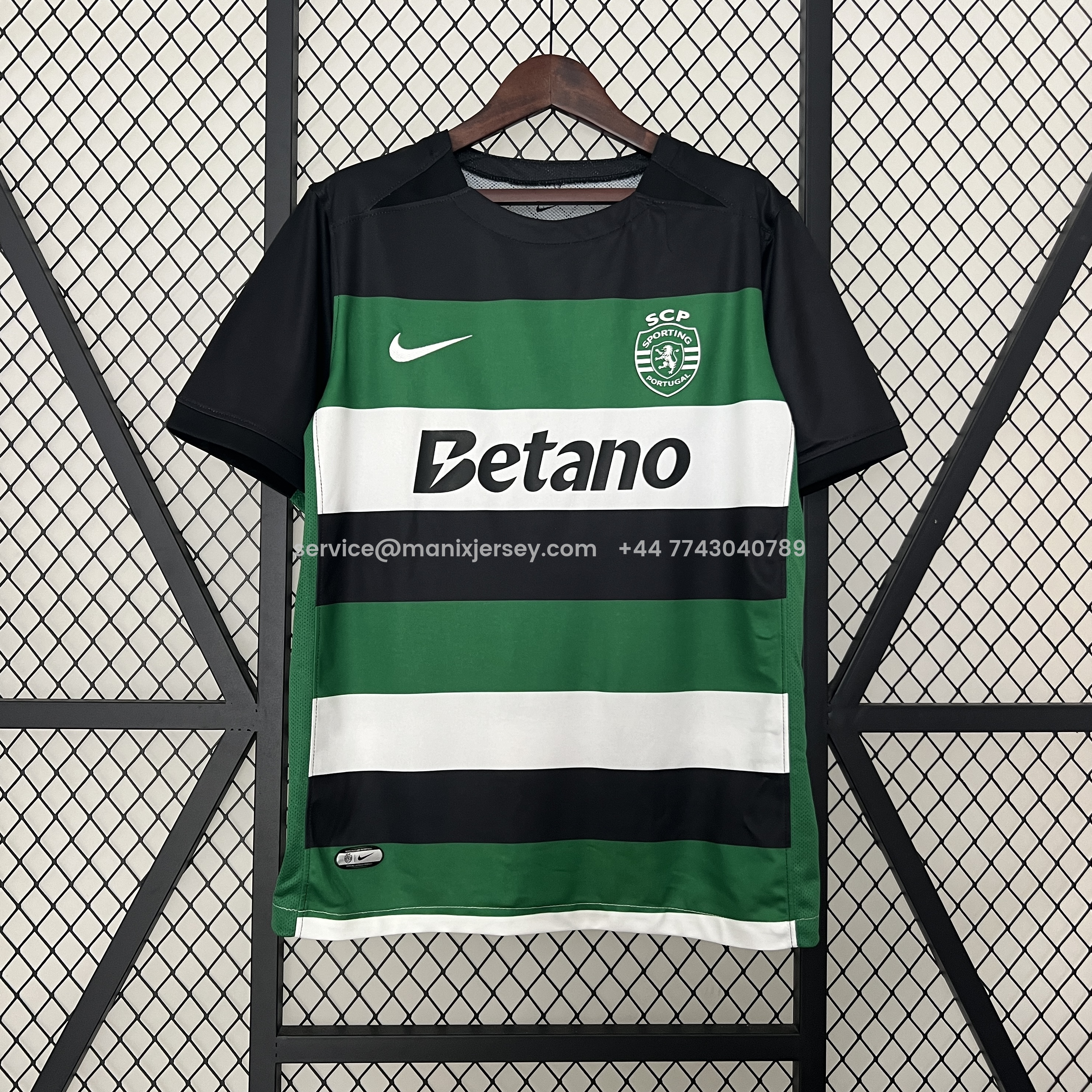 Sporting CP Portugal 24-25 Home Jersey - Champion Version - Fans Version - ManixJersey
