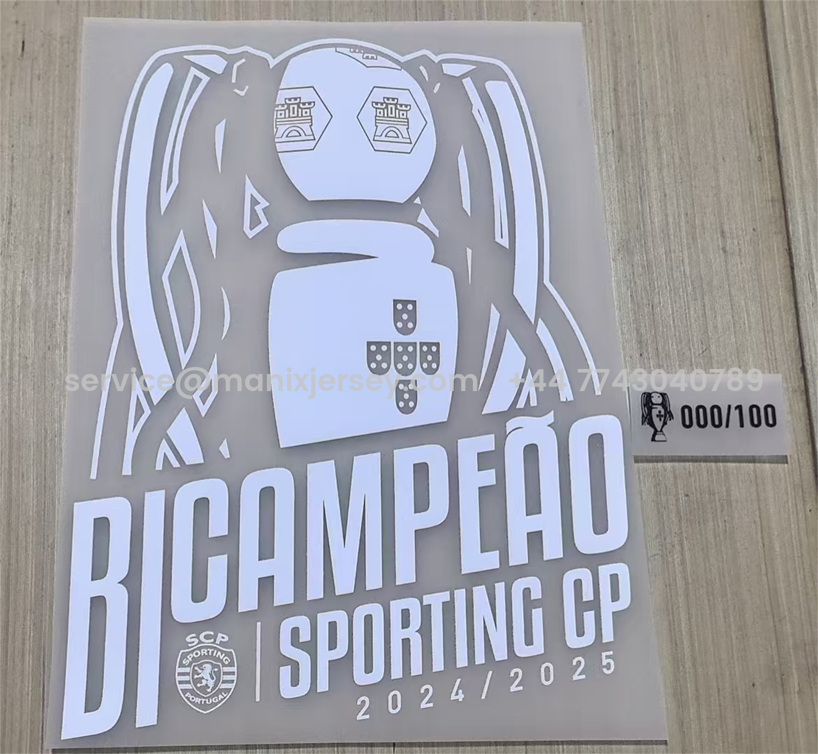 Sporting CP Portugal 24-25 Home Jersey - Champion Version - Fans Version - ManixJersey