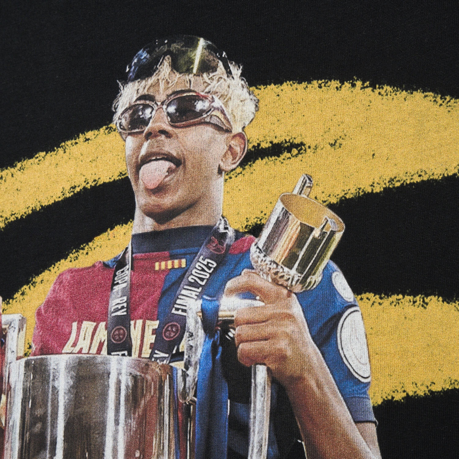 B.A.R.S.A Yamal Copa Del Rey Unisex Pure Cotton T-shirt - ManixJersey