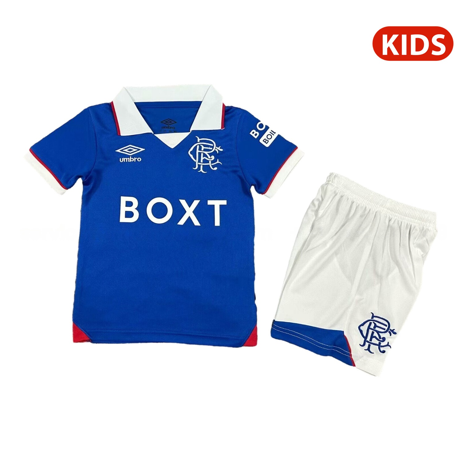 Glasgow Rangers 25-26 Home Kids Kit - ManixJersey