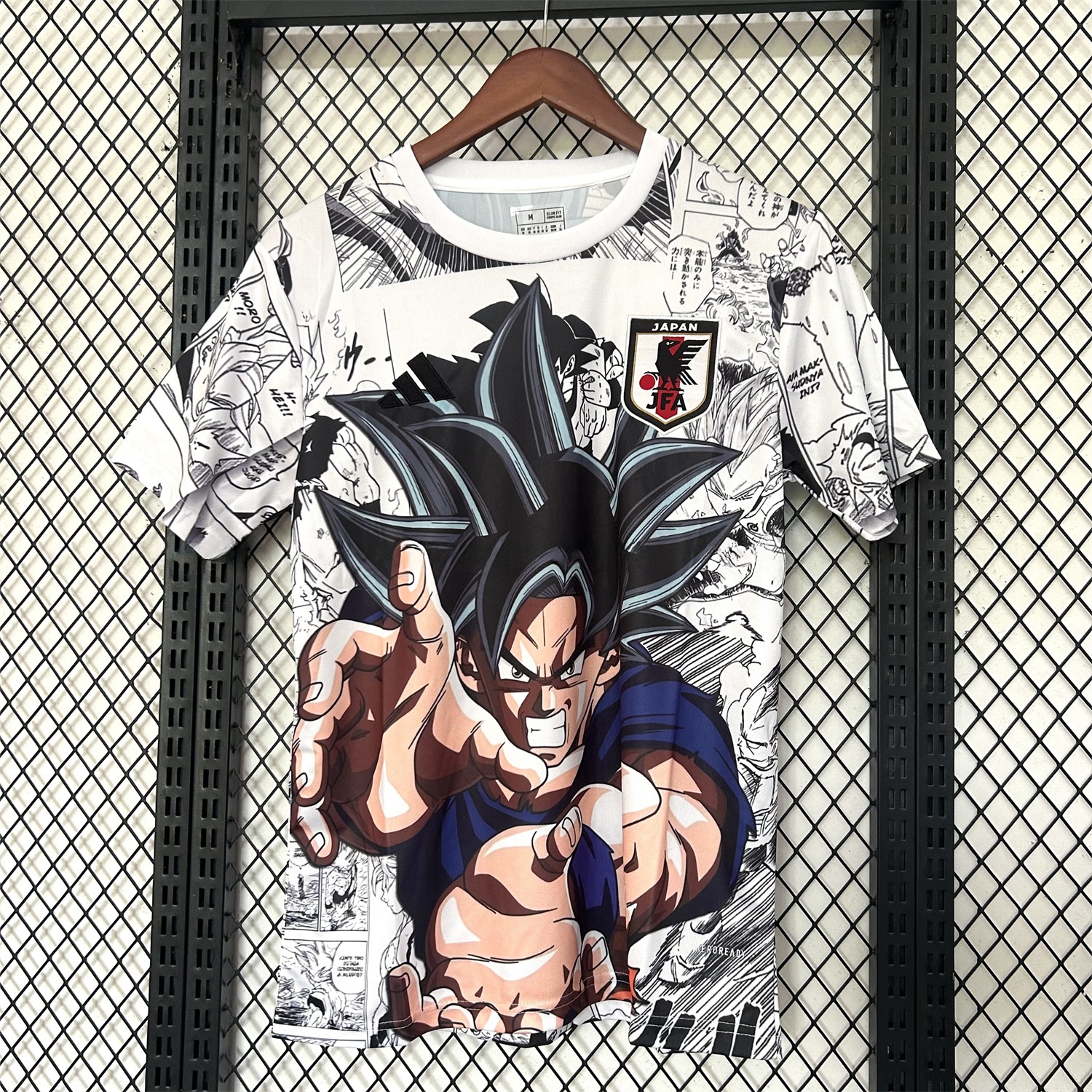 Japan 25-26 Dragon Ball Comics Kamehameha White Special Jersey - Fans Version - ManixJersey