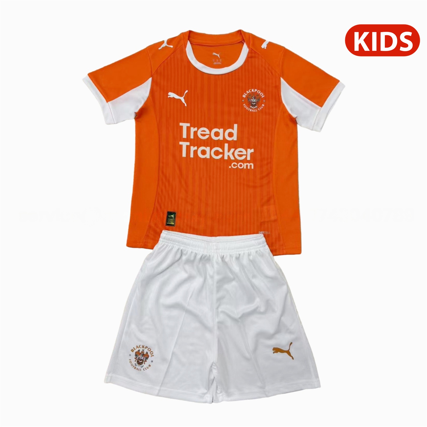 Blackpool 25-26 Home Kids Kit - ManixJersey