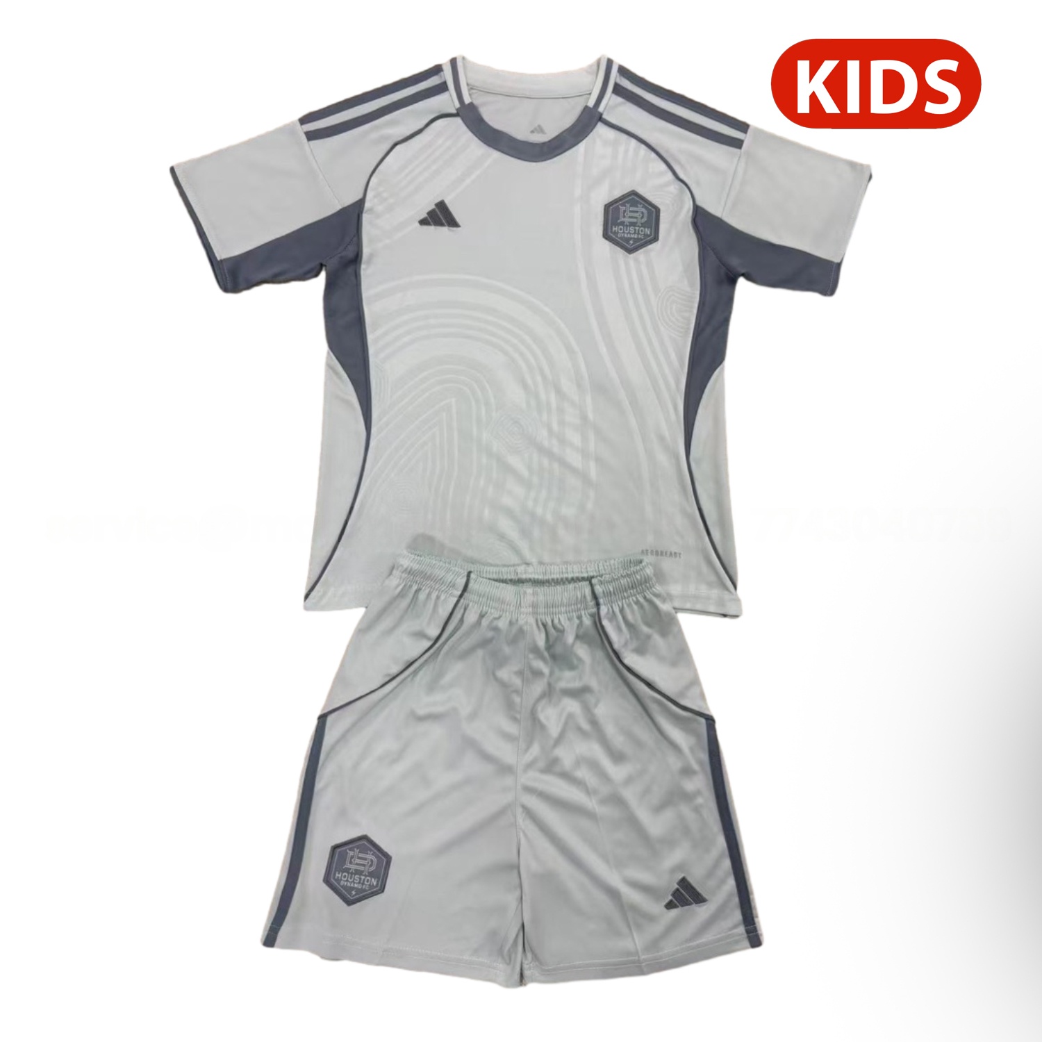 Houston Dynamo FC 25-26 Pre-Match Training Kids Kit - ManixJersey