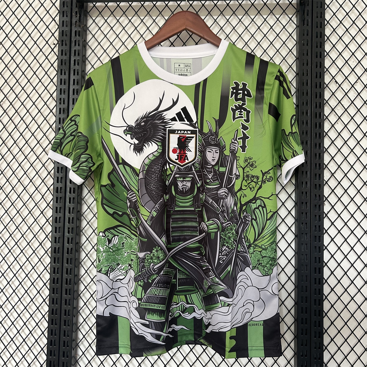 Japan 25-26 Sword Warrior And Dragon Green Special Jersey - Fans Version - ManixJersey