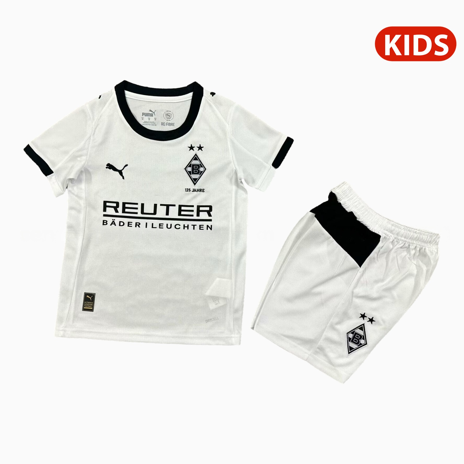Borussia Mönchengladbach 25-26 Home Kids Kit - ManixJersey