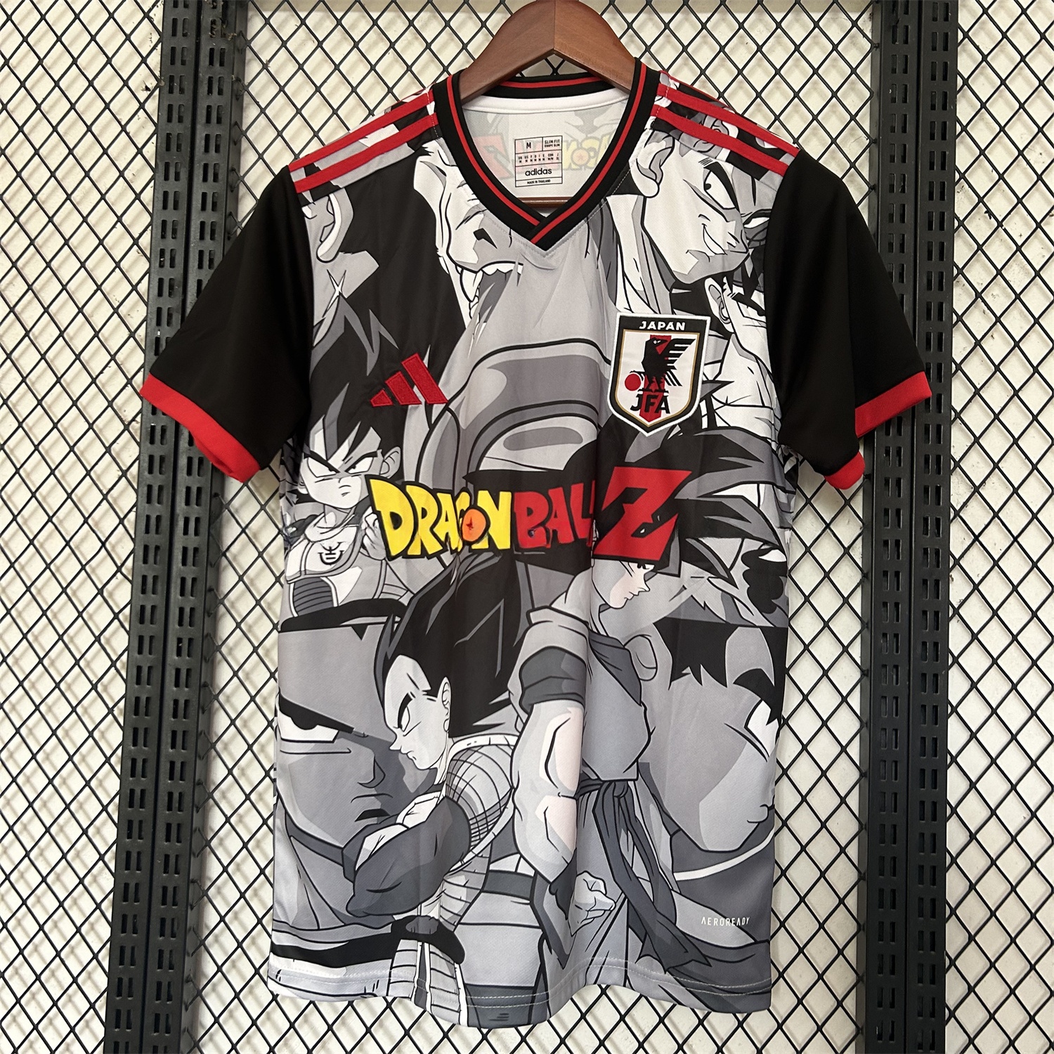 Japan 25-26 Dragon Ball Z Vegeta And Goku White Special Jersey - Fans Version - ManixJersey
