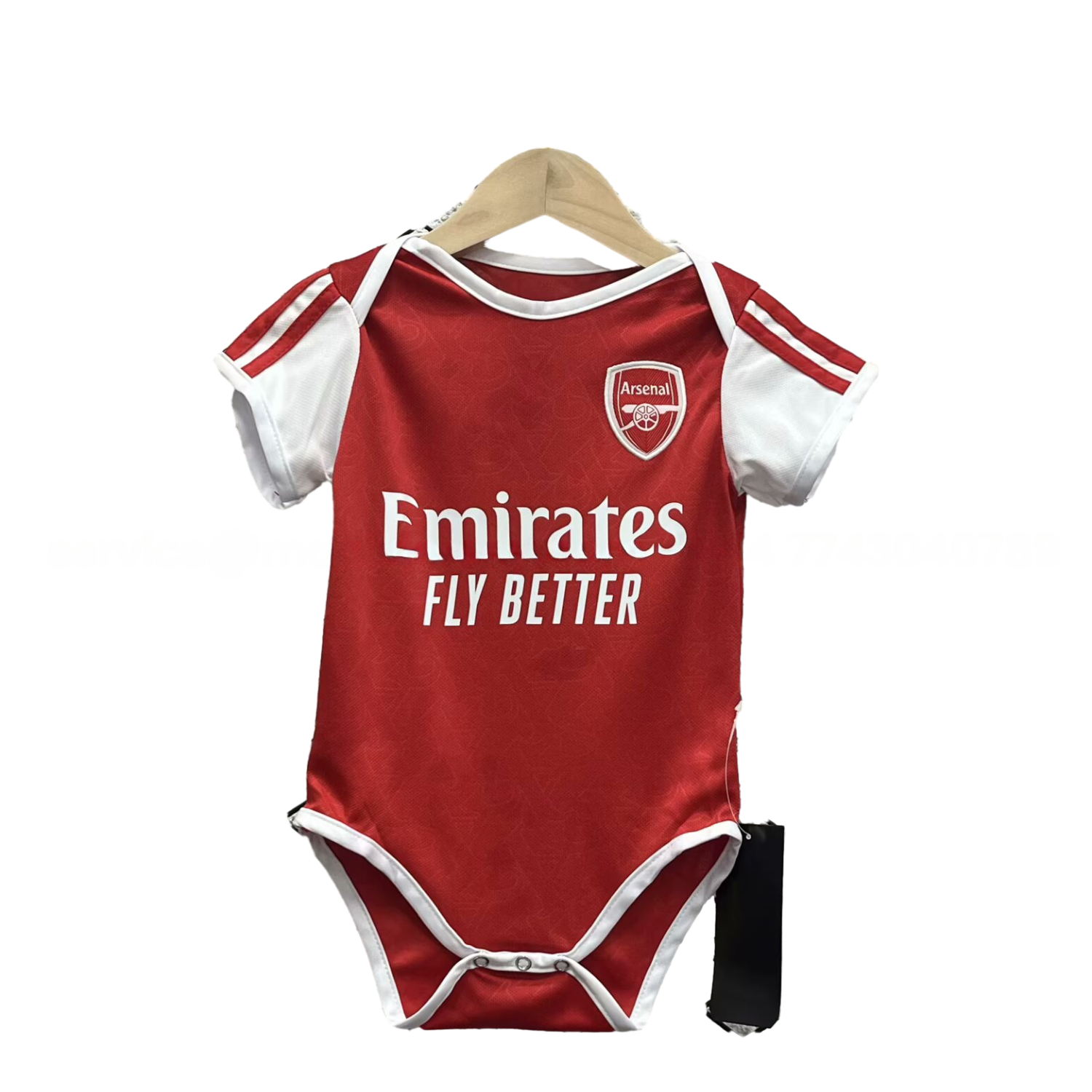 Arsenal 25-26 Home Baby Crawling Suit - ManixJersey