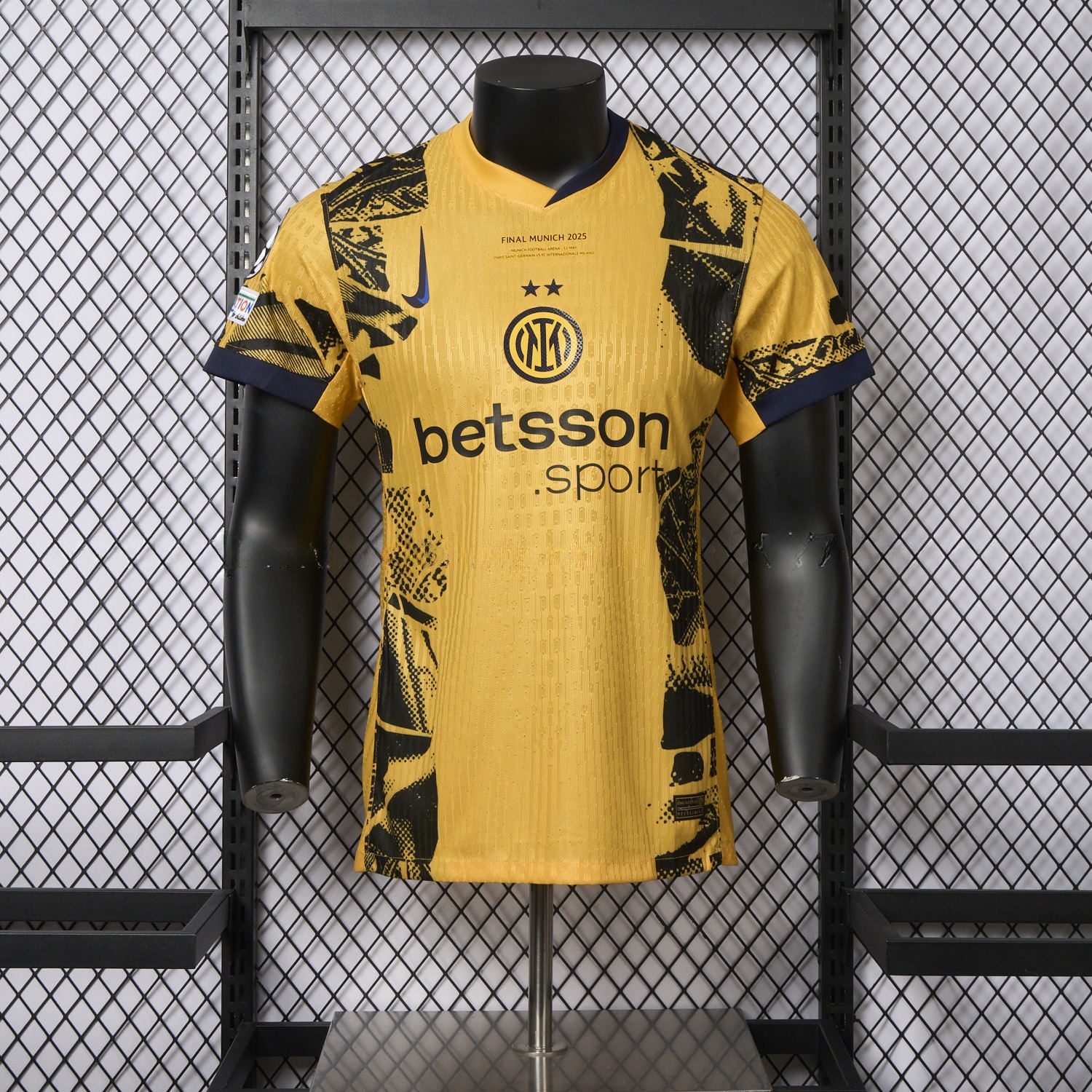 Inter Milan 24-25 Third Champions League Final Jersey - Player Version - ManixJersey