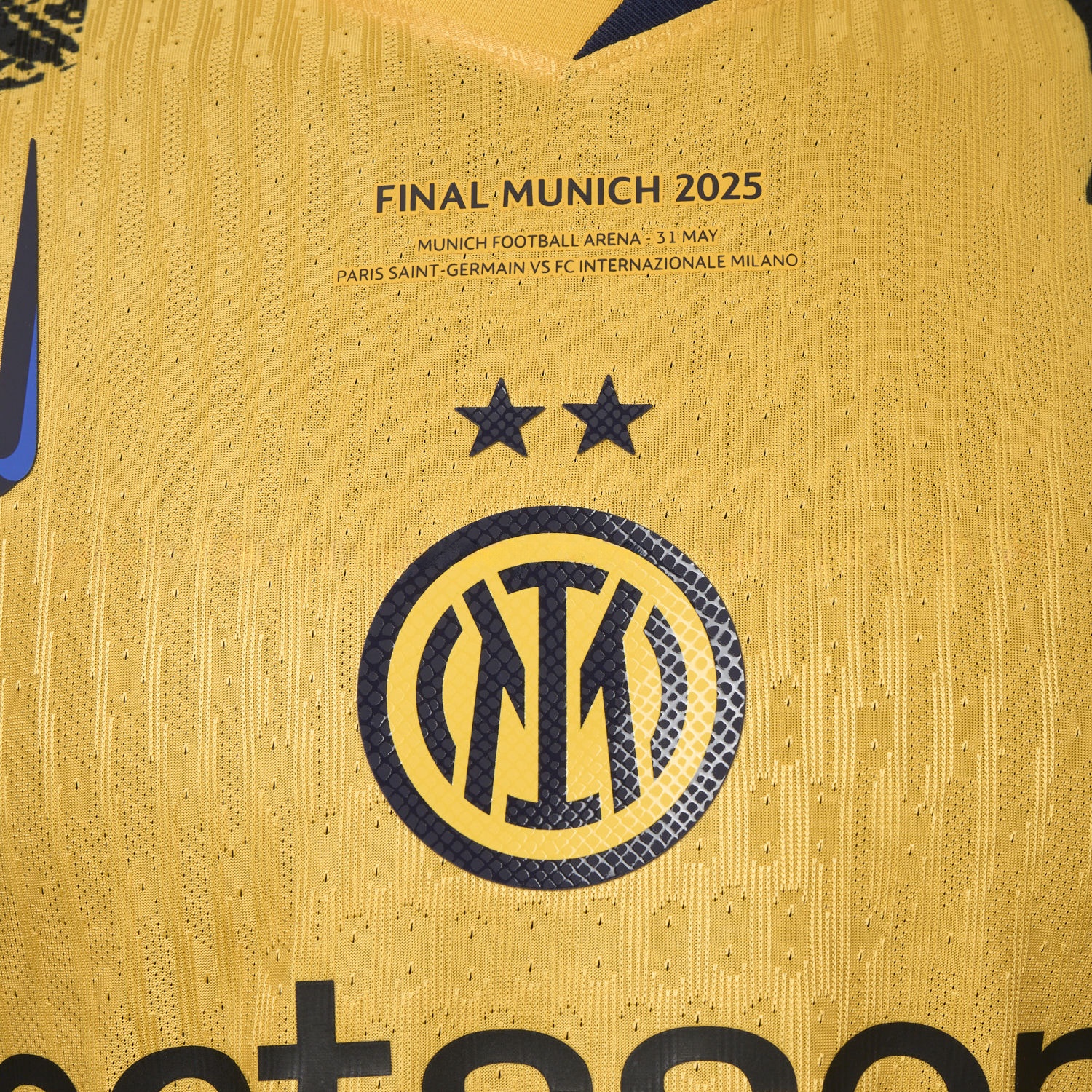 Inter Milan 24-25 Third Champions League Final Jersey - Player Version - ManixJersey