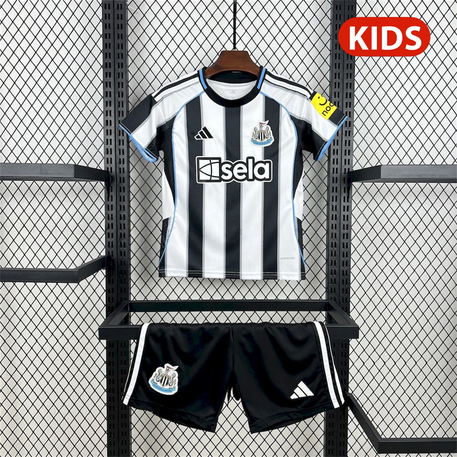 Newcastle United 25-26 Home Kids Kit - ManixJersey