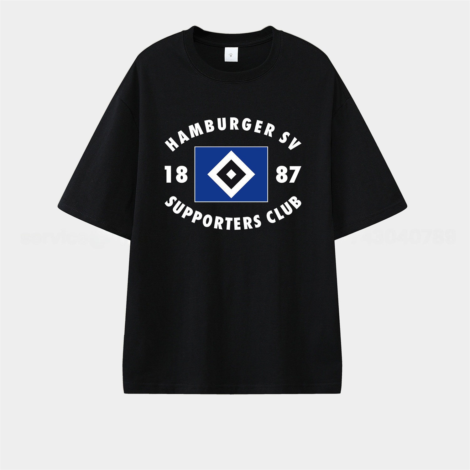 Hamburger SV 1887 Supporters Club Unisex Pure Cotton T-shirt - ManixJersey