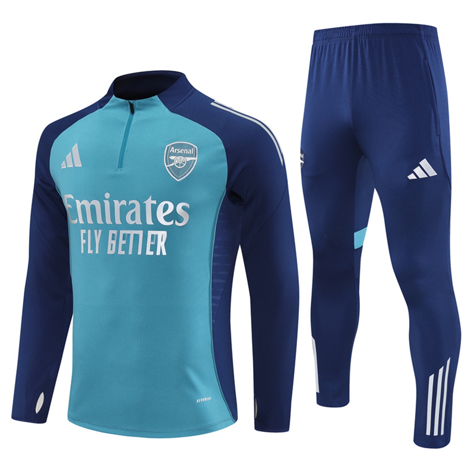 Arsenal 25-26 Long Sleeves Training Set - Green Top & Green Pants - ManixJersey