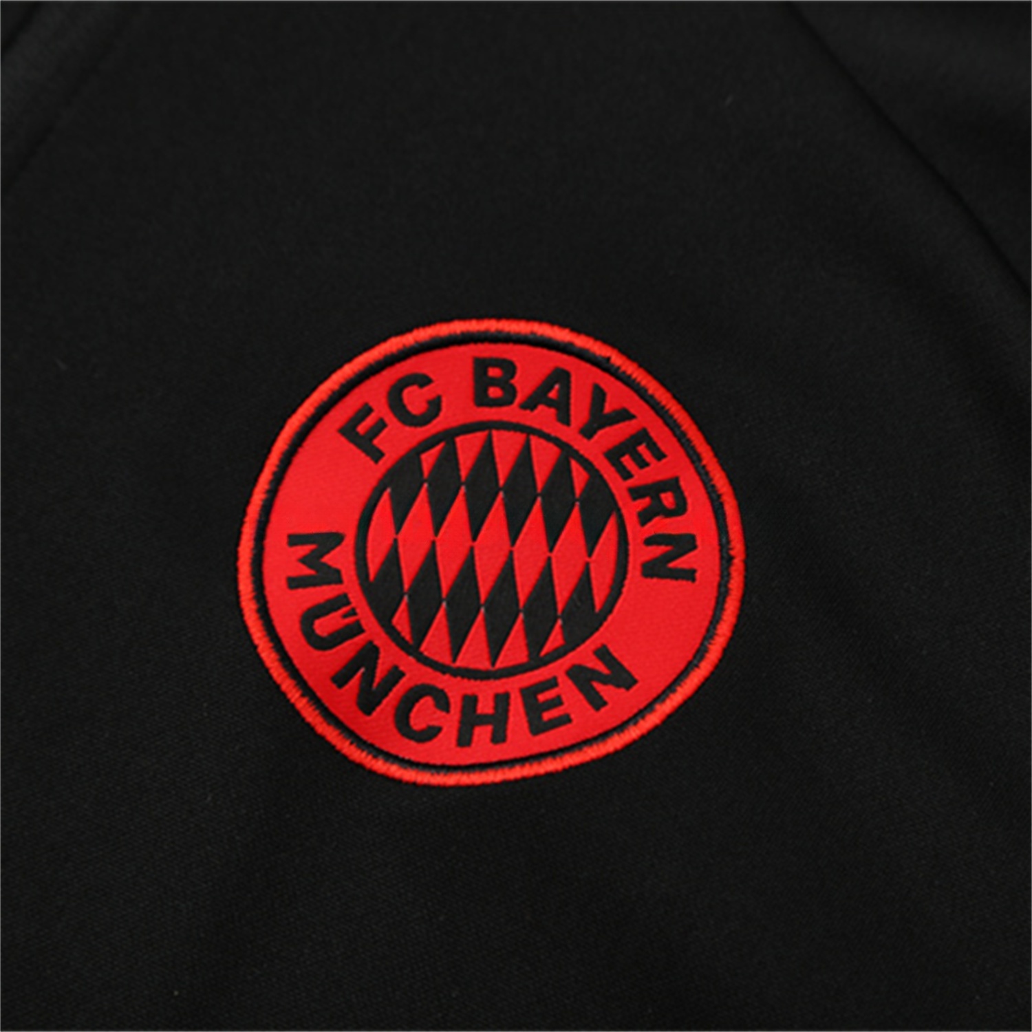 Bayern Munich 25-26 Long Sleeves Training Set - Black Top & Black Pants - ManixJersey