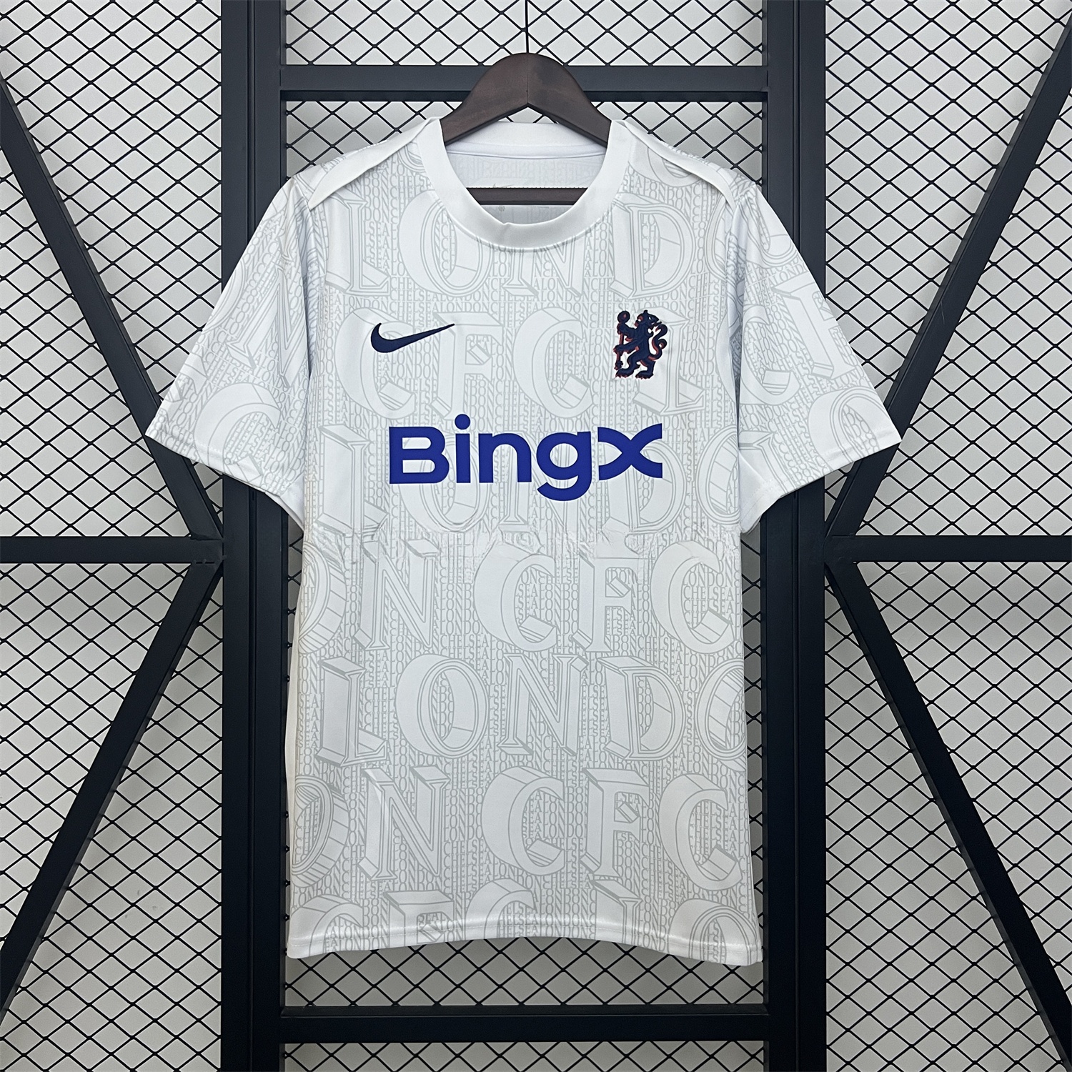 C.H.E.L.S.E.A 25-26 White Pre-Match Training Jersey - Fans Version - ManixJersey