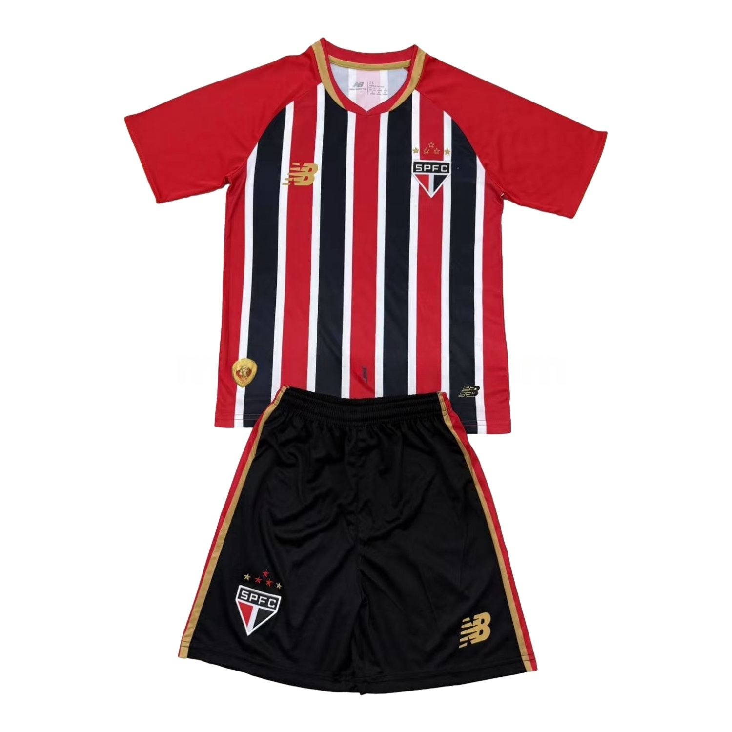 Sao Paulo 25-26 Away Unsponsored Men's Adult Jersey Set - Fans Version - ManixJersey
