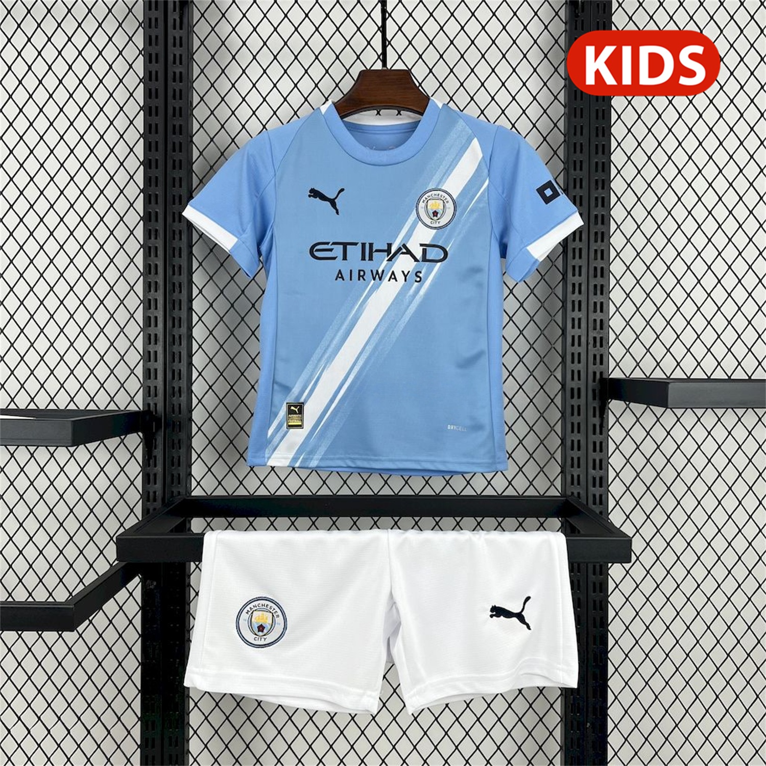 Manchester City 25-26 Home Kids Kit - ManixJersey