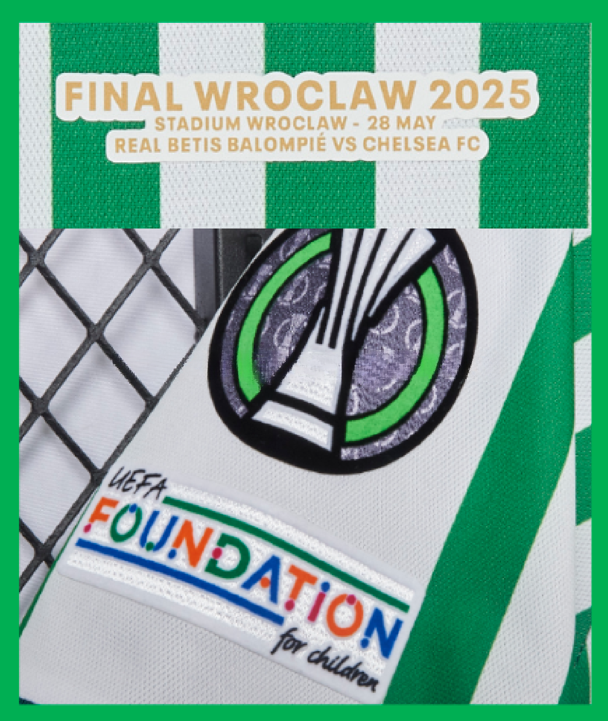 Real Betis 2025 Conference League Final Special Jersey - Fans Version - ManixJersey