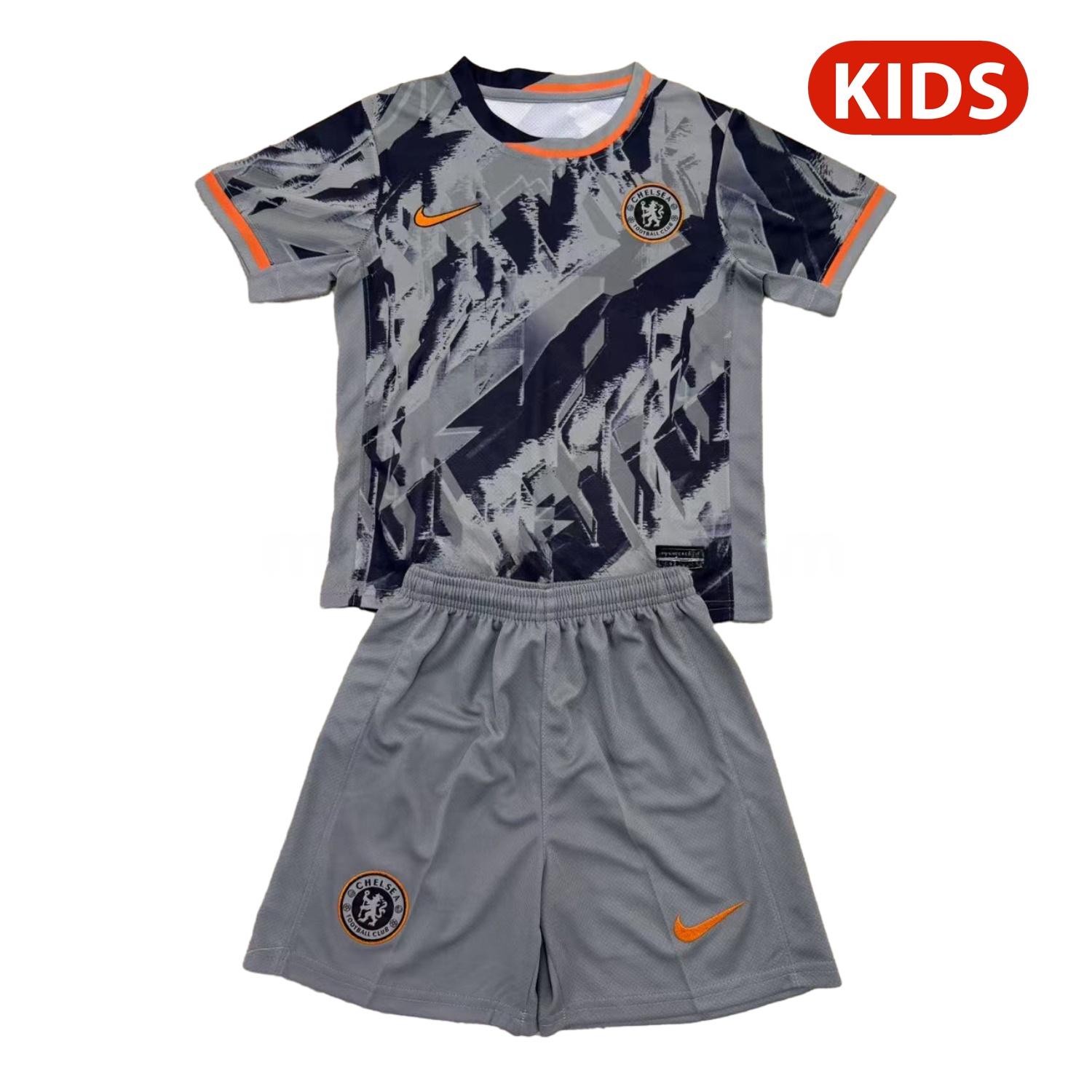 C.H.E.L.S.E.A 25-26 Grey Concept Kids Kit - ManixJersey