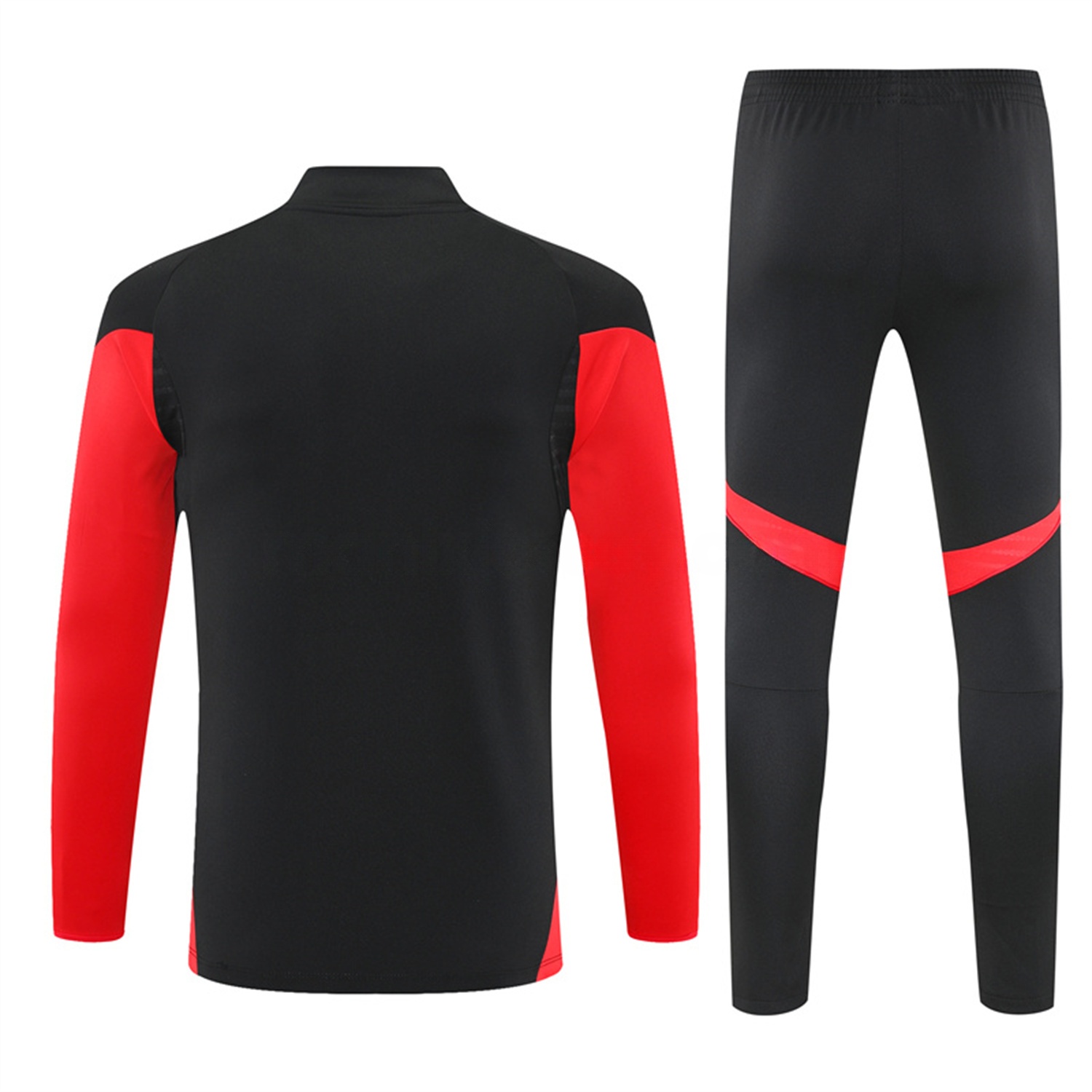 Bayern Munich 25-26 Long Sleeves Training Set - Black Top & Black Pants - ManixJersey
