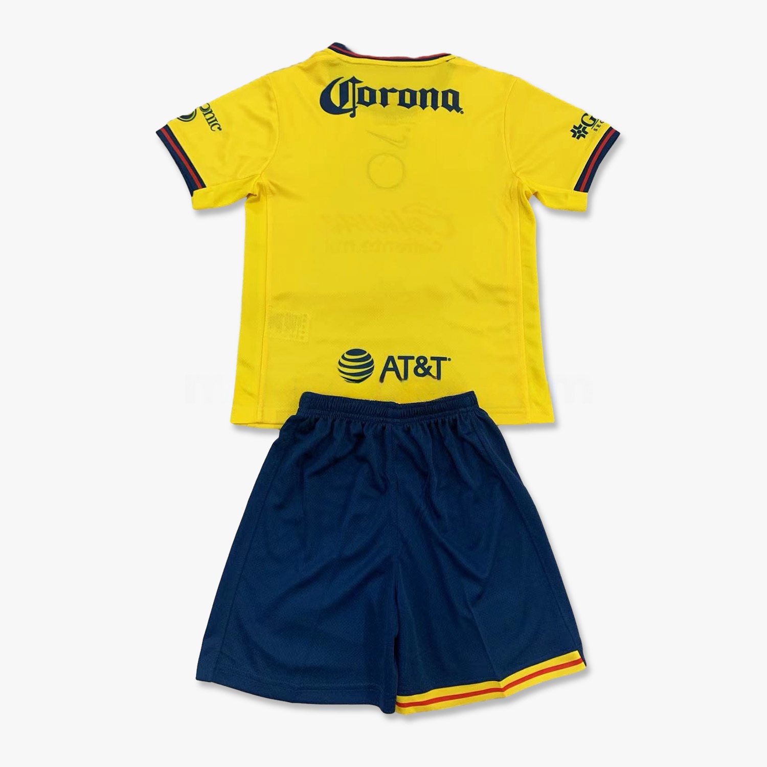 【Pac-Man Version Font】Club América 24-25 Home Kids Kit - ManixJersey