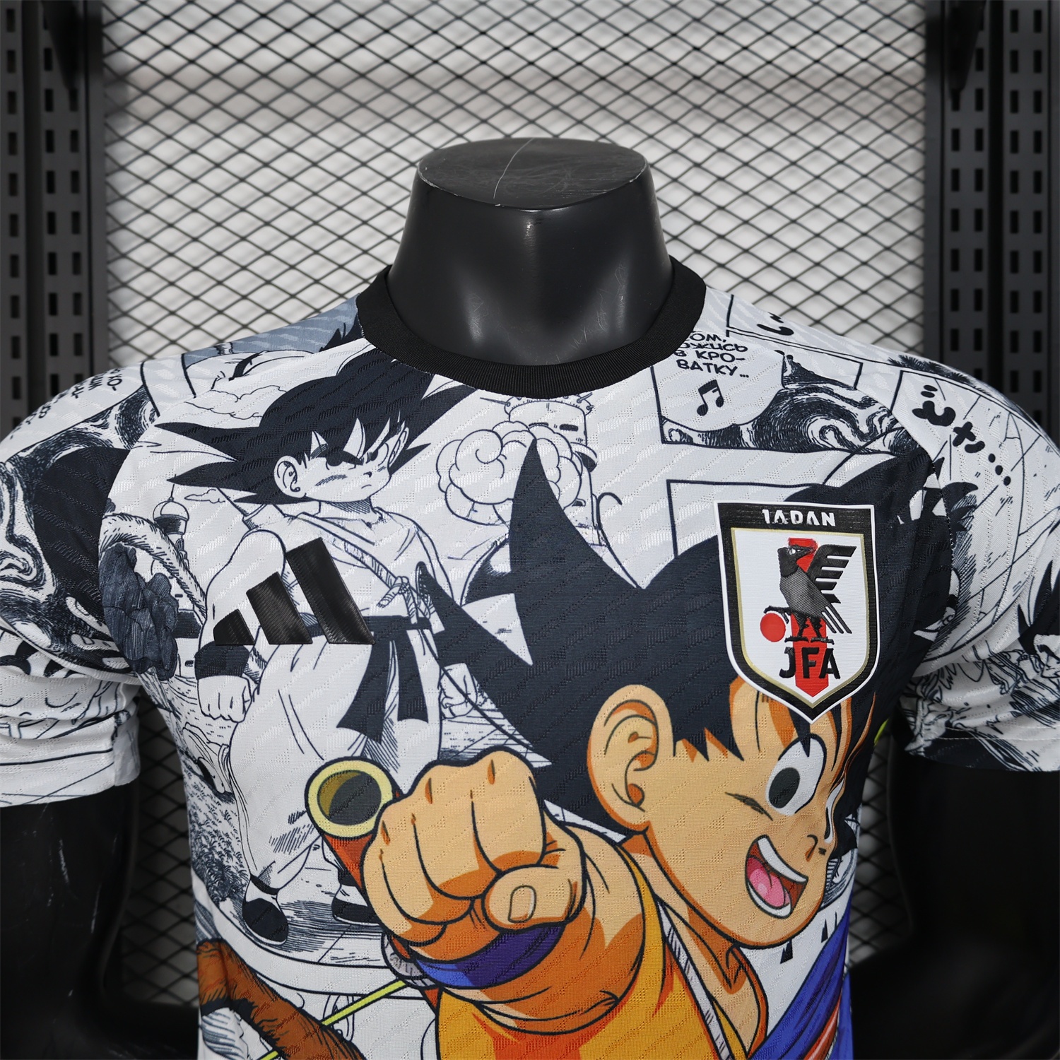 Japan 25-26 Little Son Goku Yellow Cloud White Special Edition Jersey - Player Version - ManixJersey