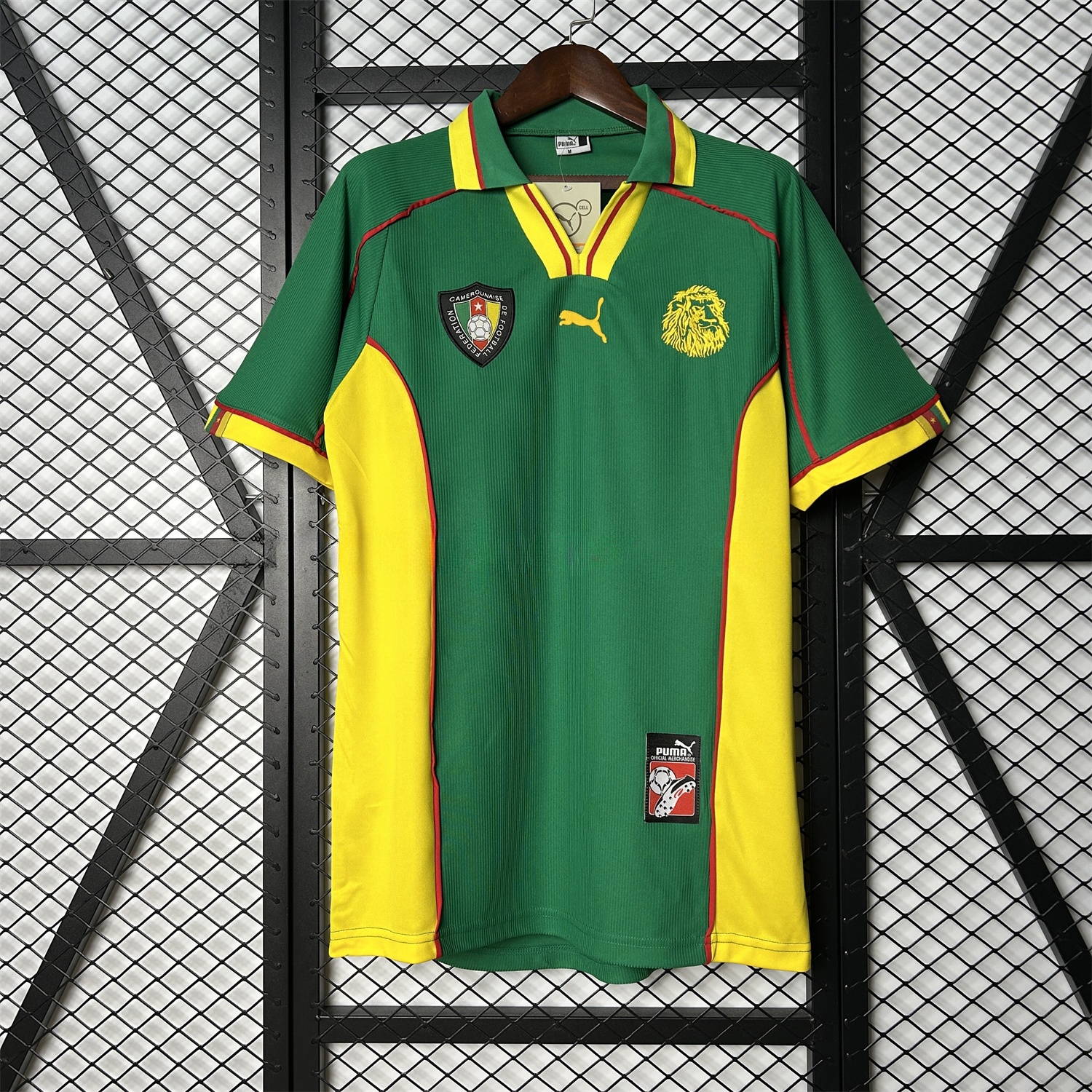 Retro Cameroon 1998 Home Jersey - ManixJersey