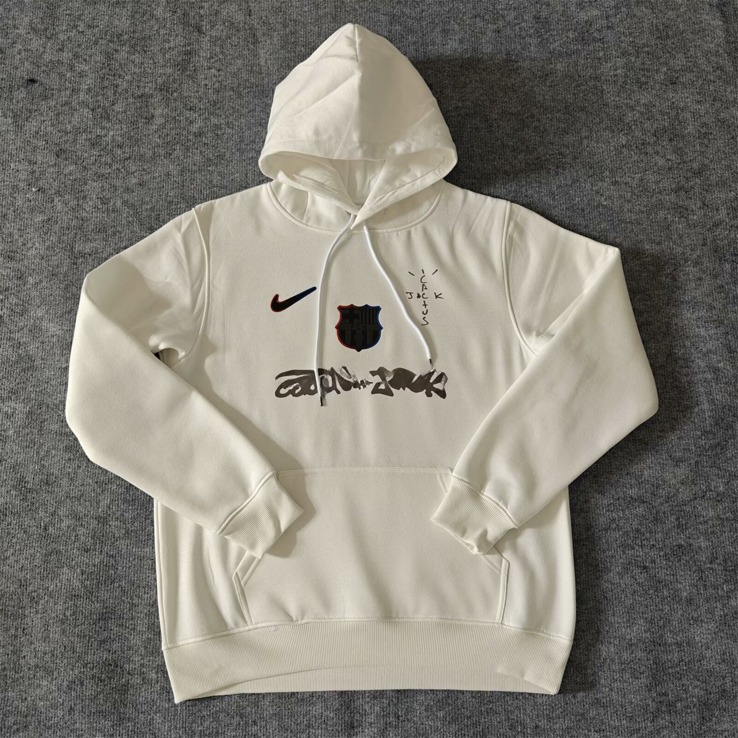 B.A.R.S.A x Travis Scott Team Logo Centered Unisex Pullover Hoodie - ManixJersey