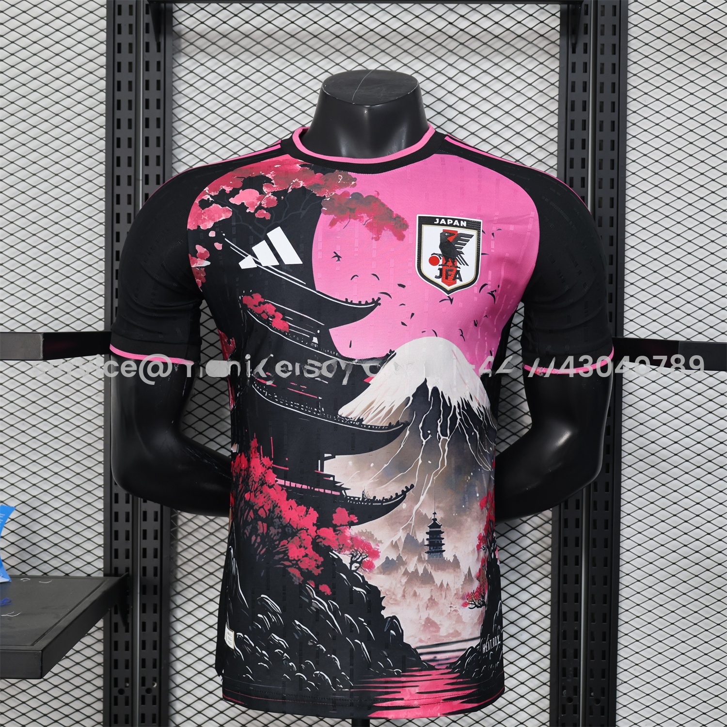 Japan 25-26 Pink Cherry Mount Fuji Special Edition Jersey - Player Version - ManixJersey
