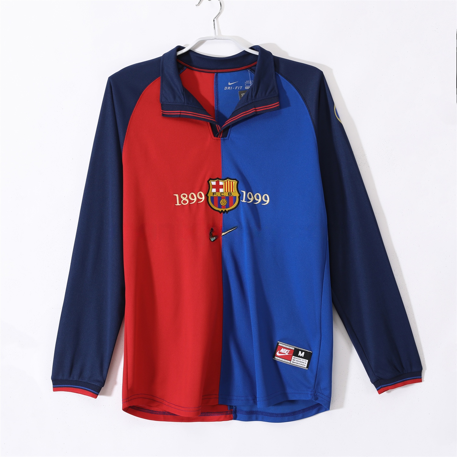 B.A.R.S.A Retro 99-00 Home Long Sleeves Jersey - ManixJersey