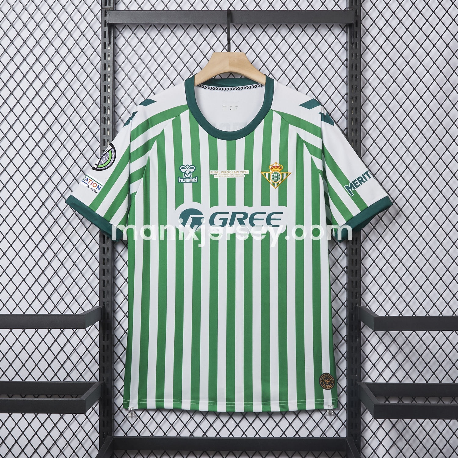 Real Betis 2025 Conference League Final Special Jersey - Fans Version - ManixJersey
