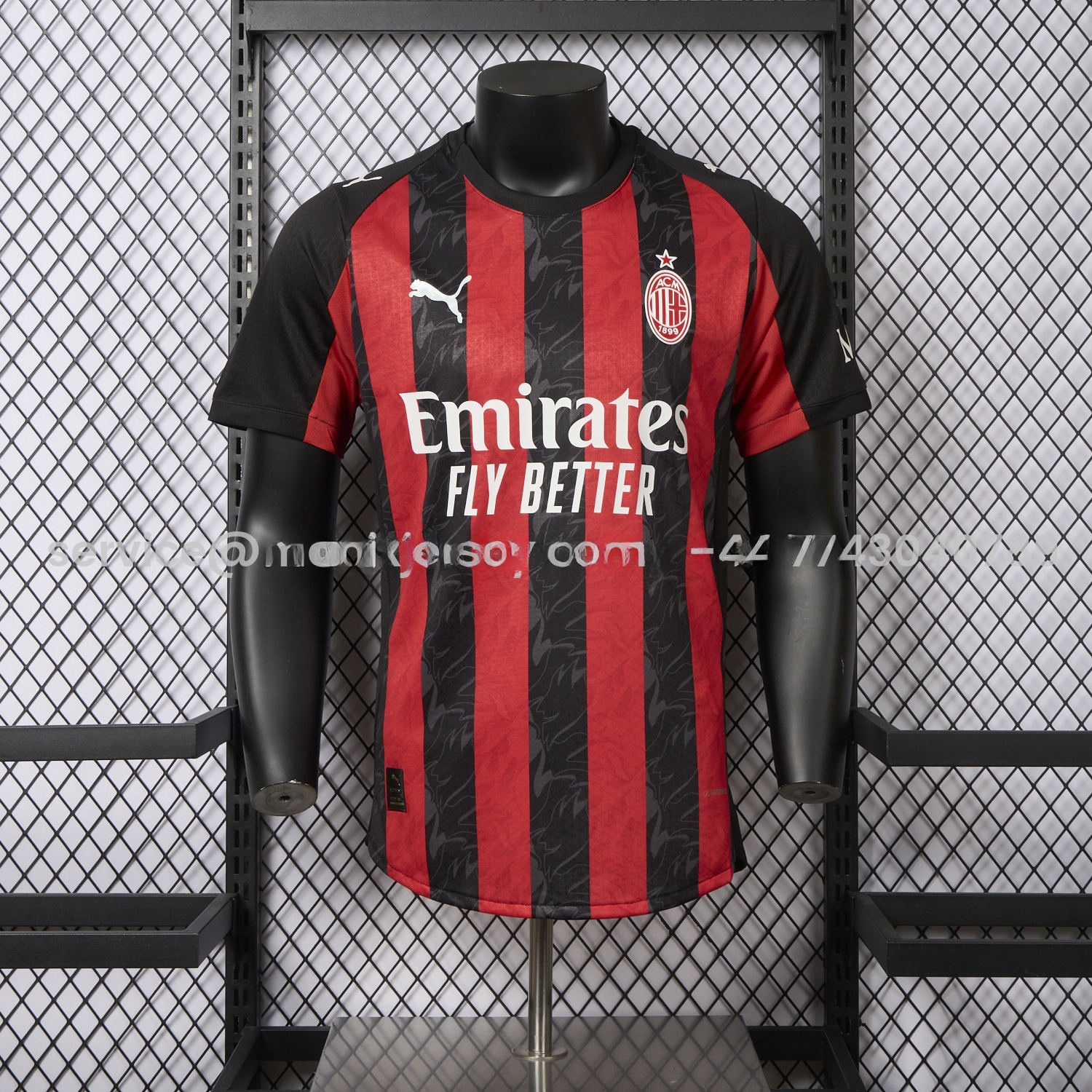 AC Milan 25-26 Home Jersey - Player Version - ManixJersey