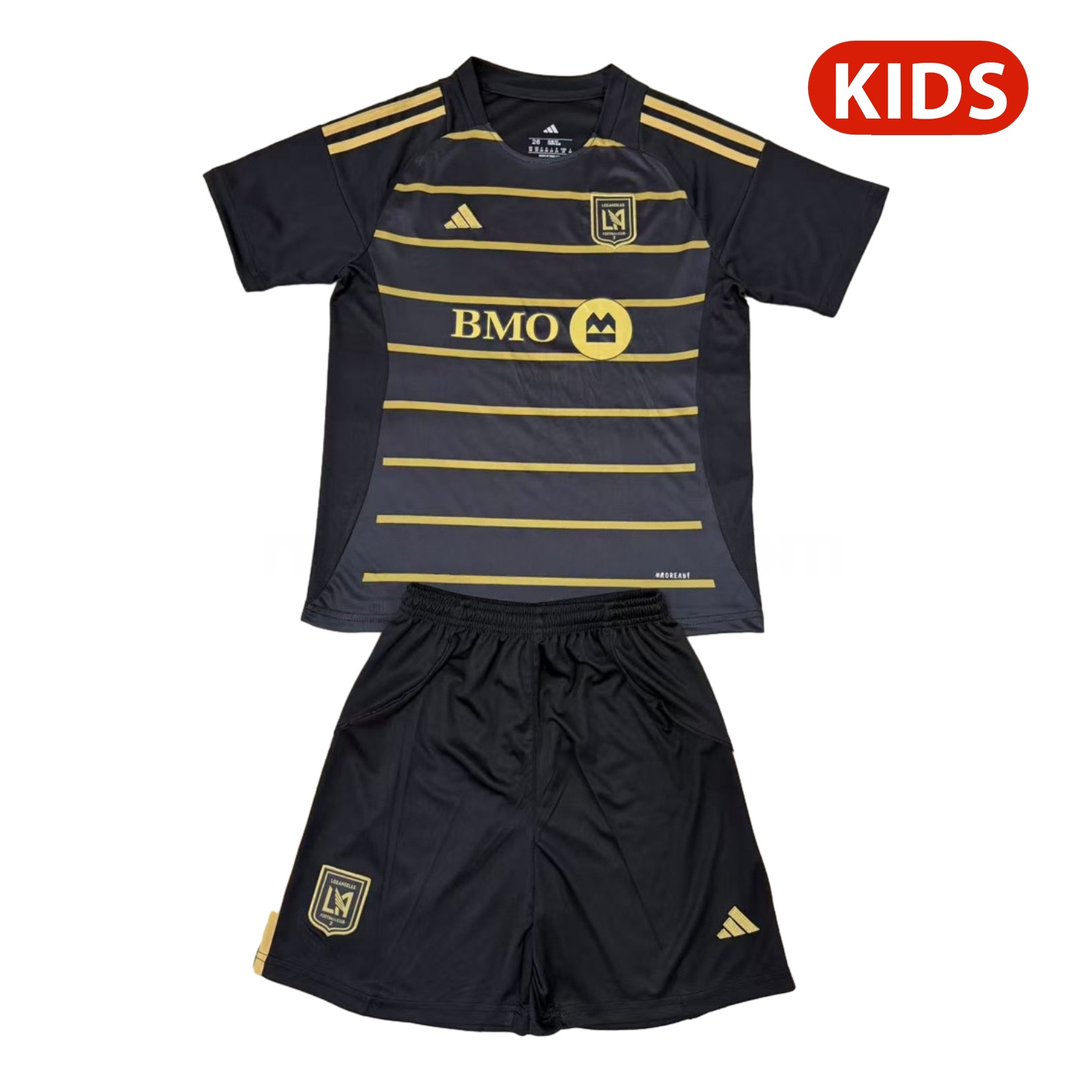 Los Angeles FC 25-26 Home V2 Kids Kit - ManixJersey