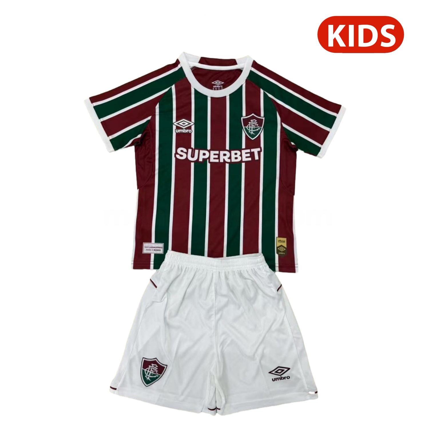 Fluminense 25-26 Home Kids Kit - ManixJersey