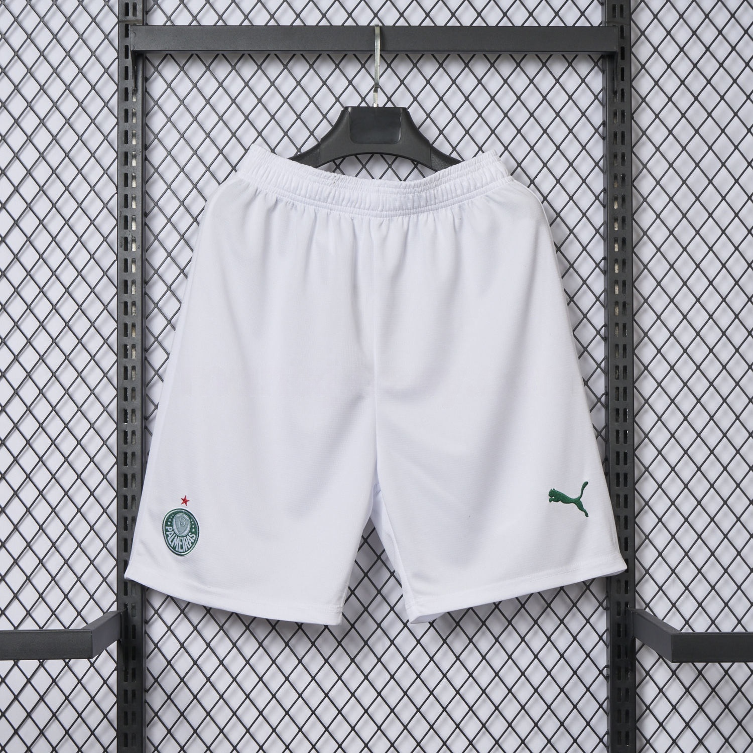 Palmeiras 25-26 White Home Shorts - Fans Version - ManixJersey